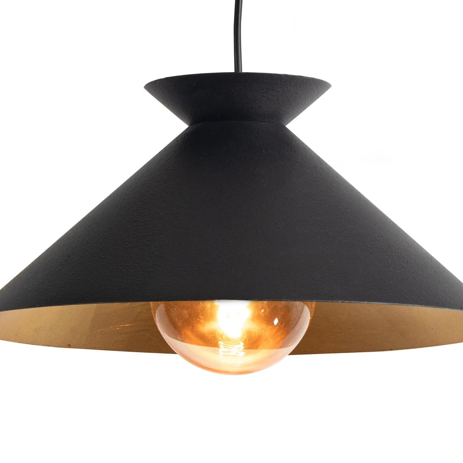 Viggo Pendant Small | Black and Gold - Image 3