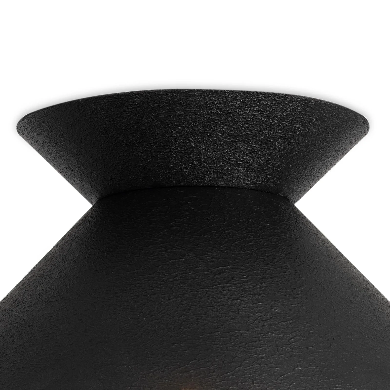 Viggo Flush Mount | Black and Gold - Image 3