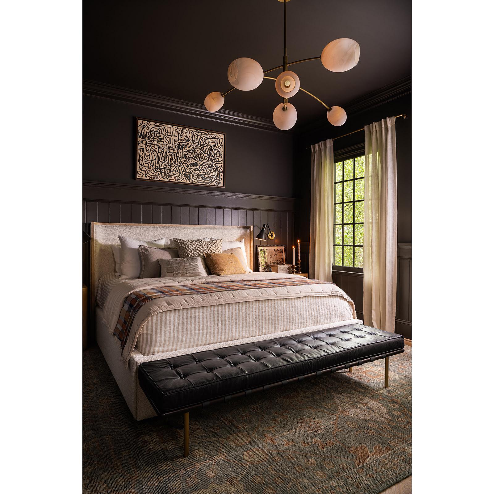 Artemis Chandelier | Natural Brass | Alabaster Glass - Image 2