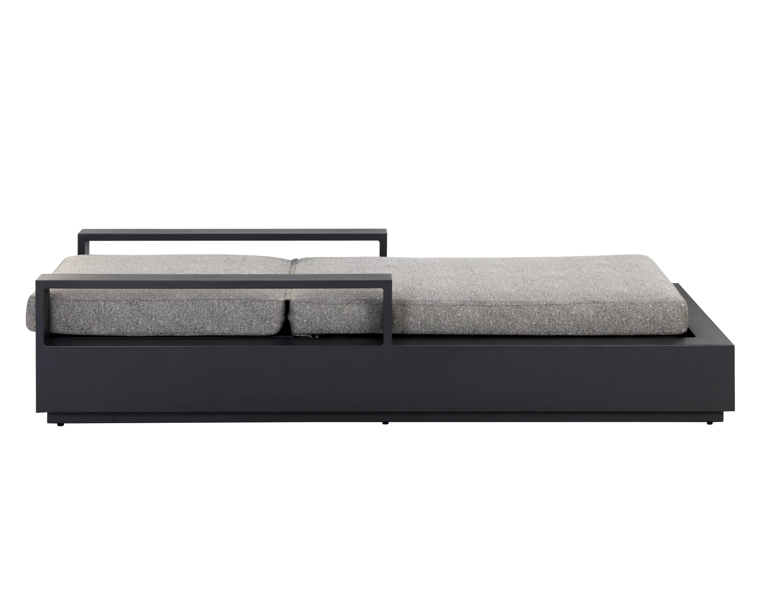 Tavira Lounger - Charcoal - Lanikai Salt And Pepper - Image 3