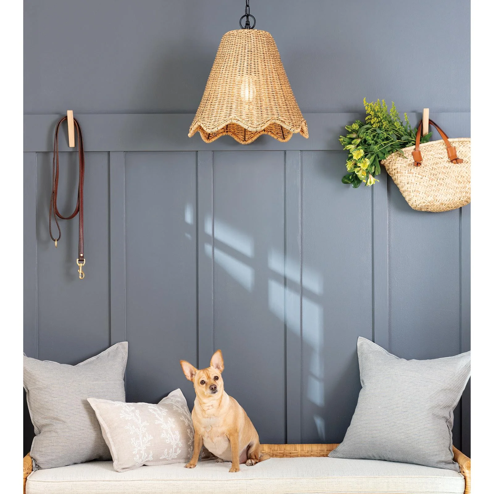 Summer Outdoor Pendant Small | Weathered Natural - Image 2