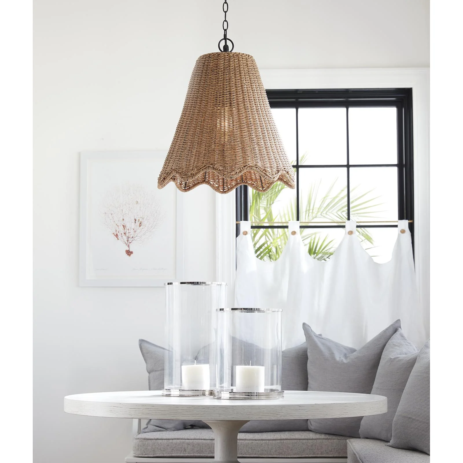 Summer Outdoor Pendant Large | Weathered Natural - Image 2