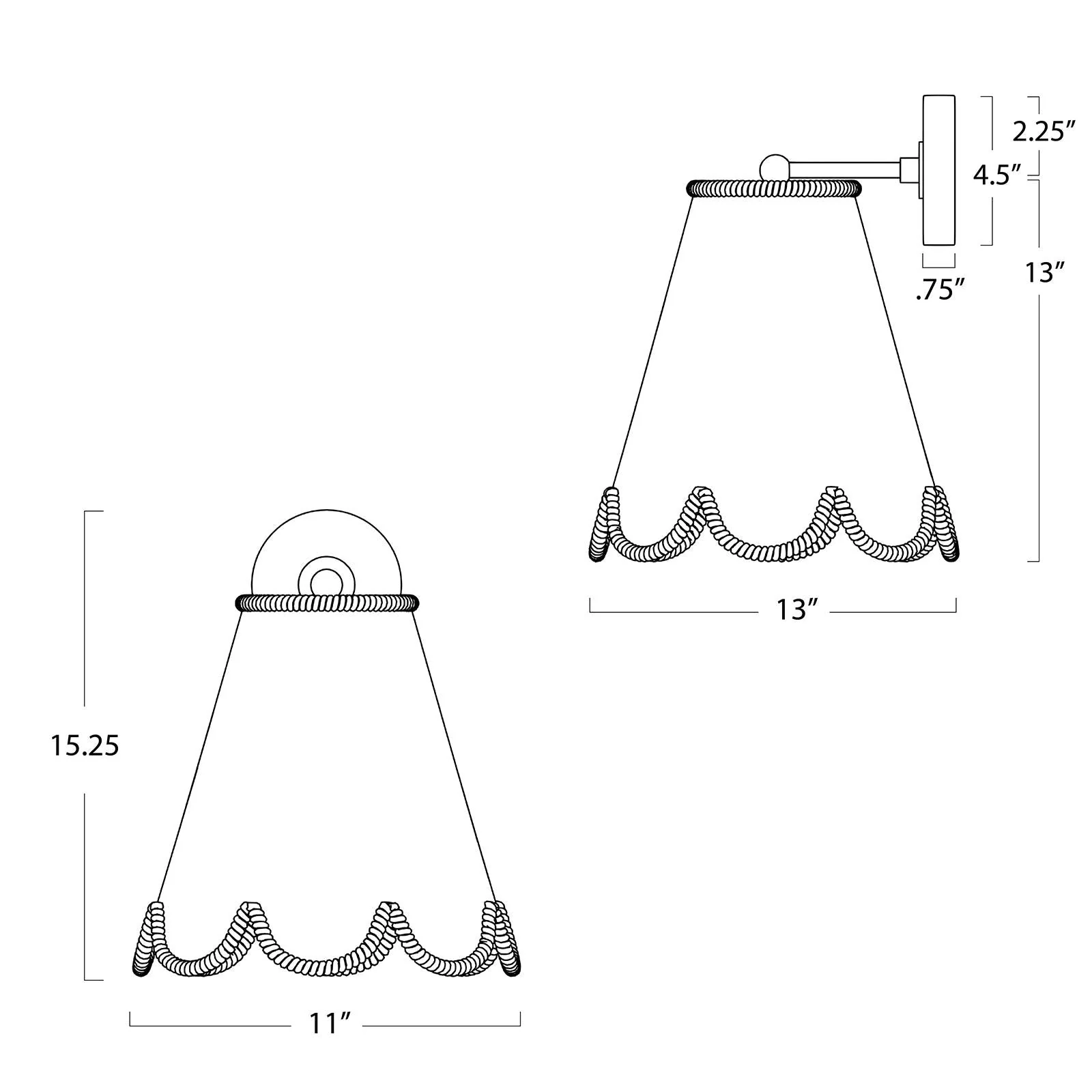 Summer Outdoor Hanging Sconce - Image 2
