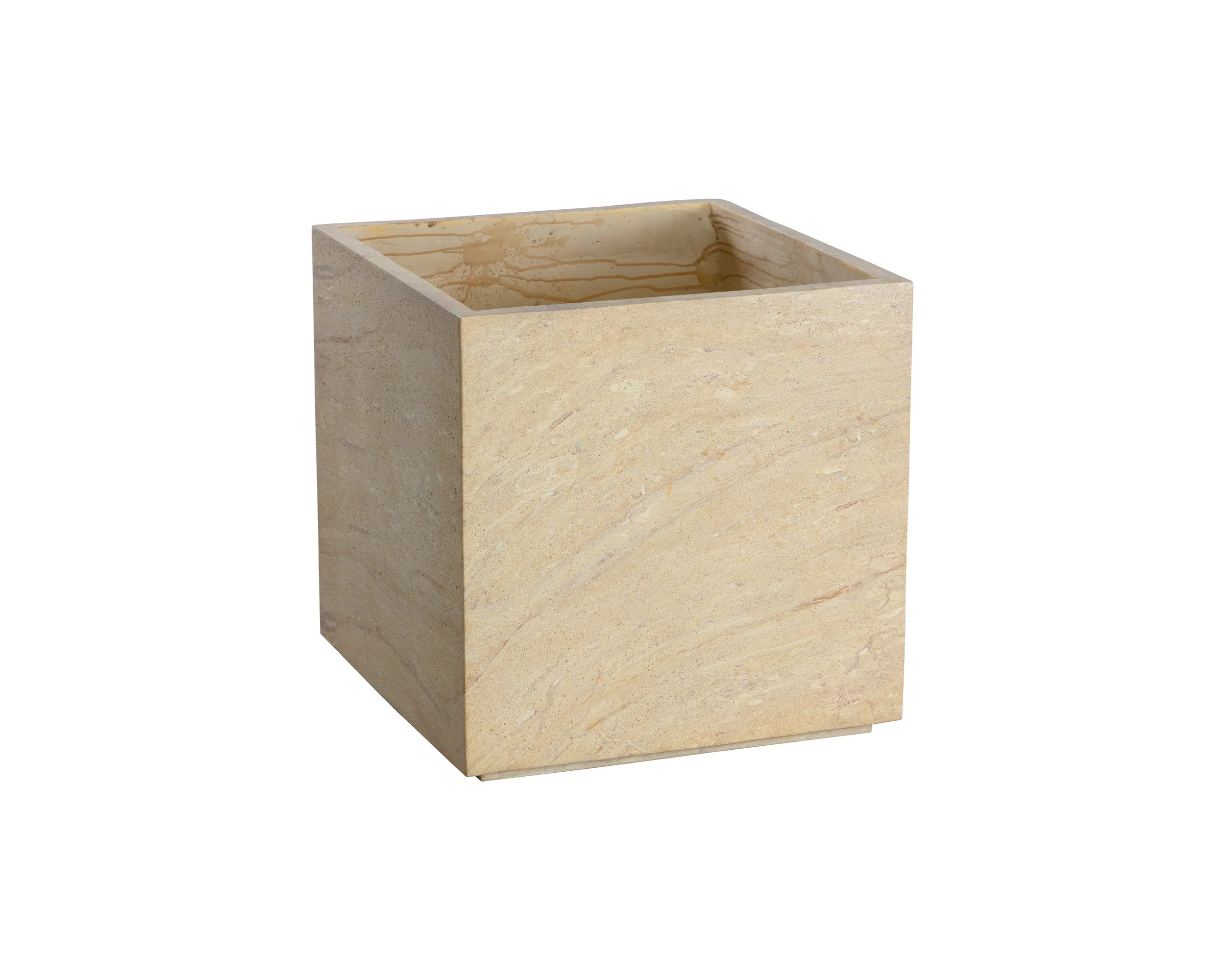 Tansy Planter – Travertine Look