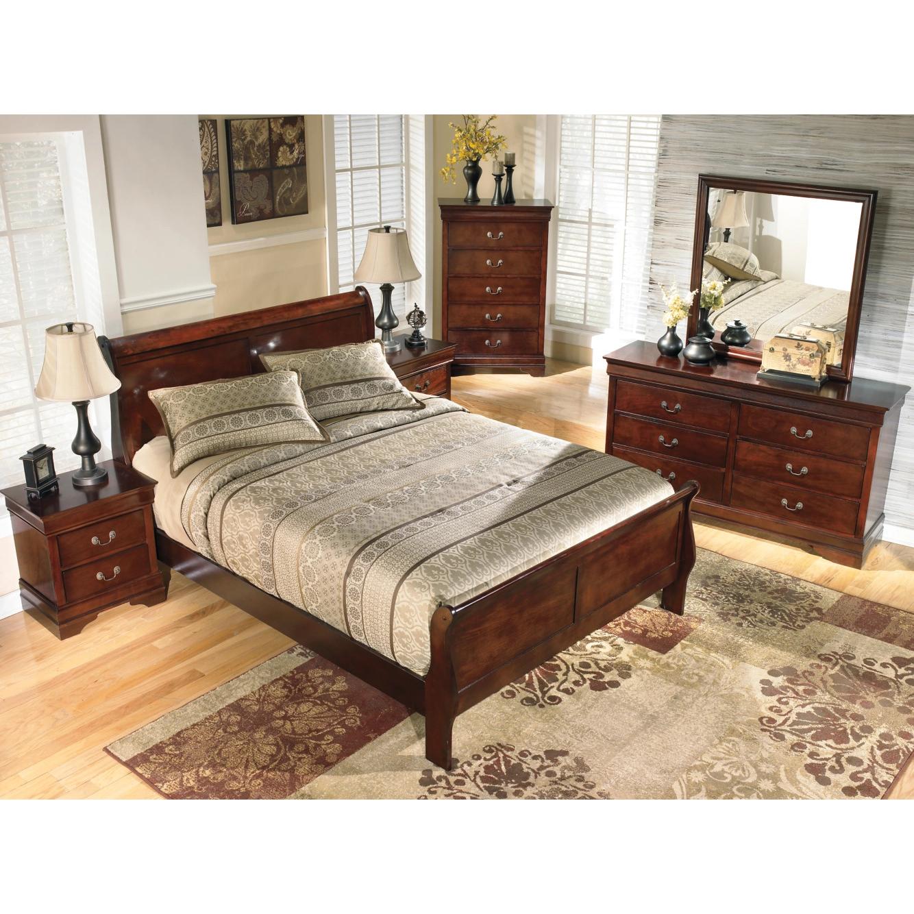 Signature Design by Ashley Alisdair Queen Sleigh Bed B376-81/B376-96 - Image 3