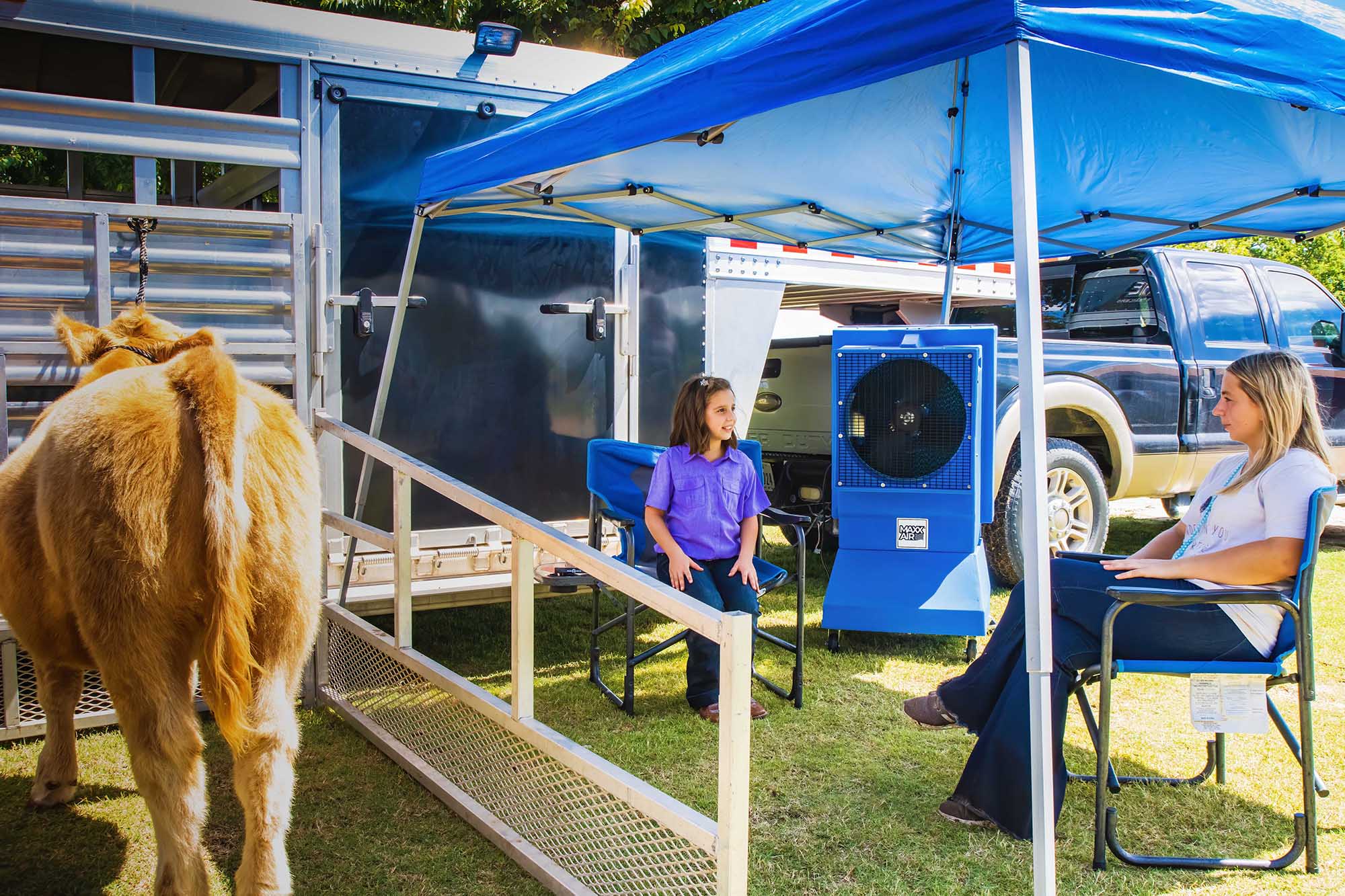 18" Variable Speed Evaporative Cooler for 900 Sq. Ft. - Image 3