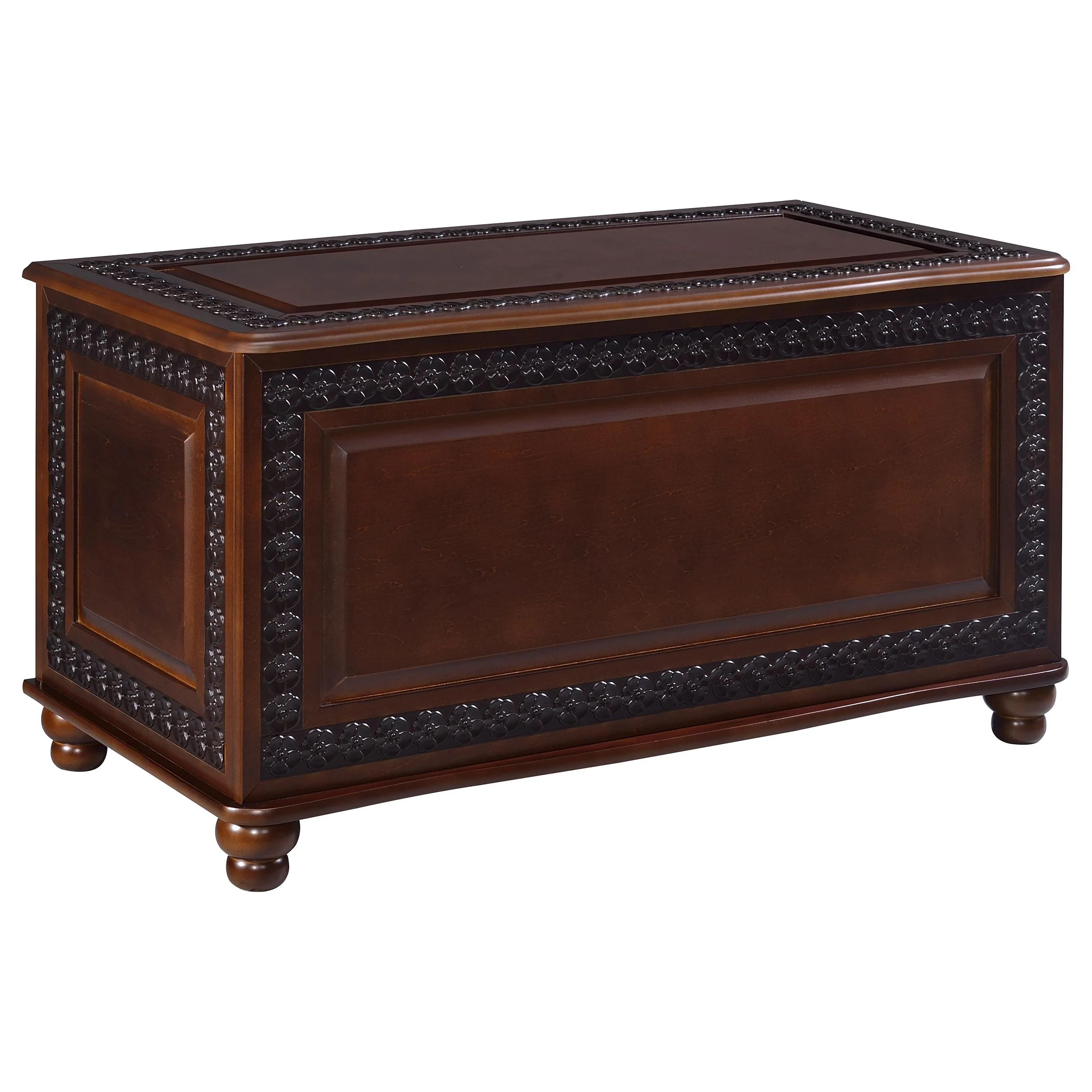 Coaster Furniture Finlay 900012 Cedar Chest - Dark Tobacco - Image 1