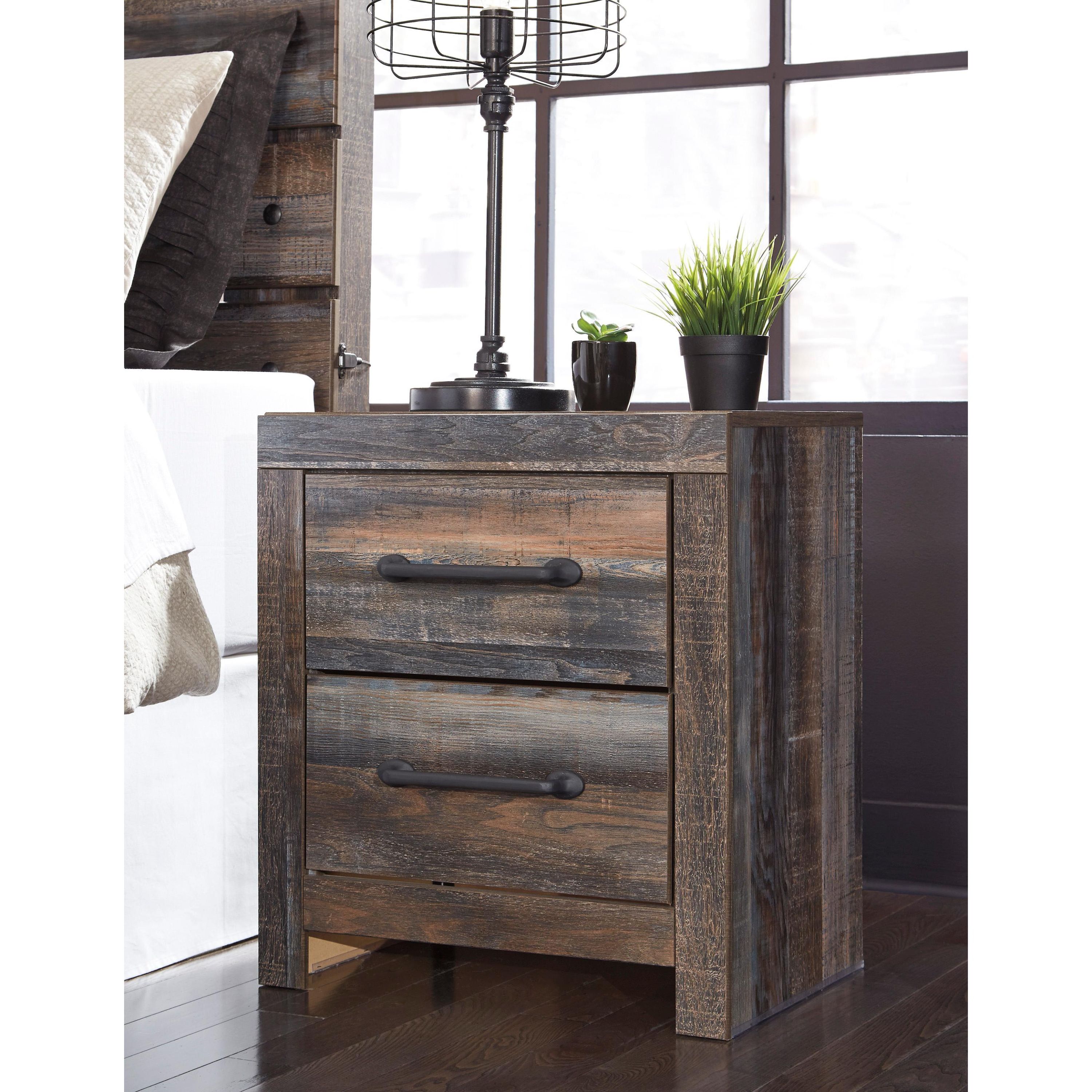 Signature Design by Ashley Drystan B211B59 6 pc King Panel Bedroom Set - Image 3