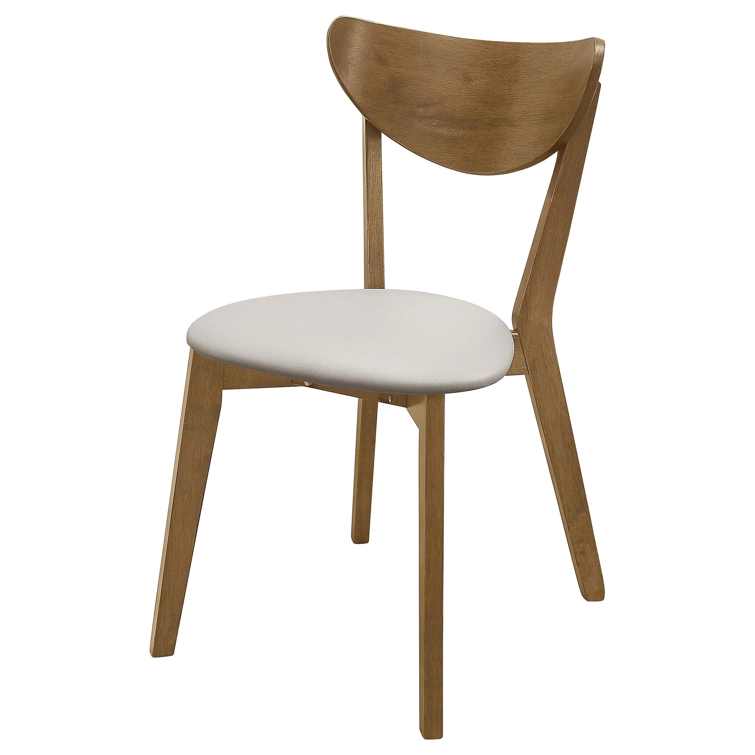 Coaster Furniture Kersey 103062 Wood Dining Side Chair - Chestnut (Set of 2) - Image 3
