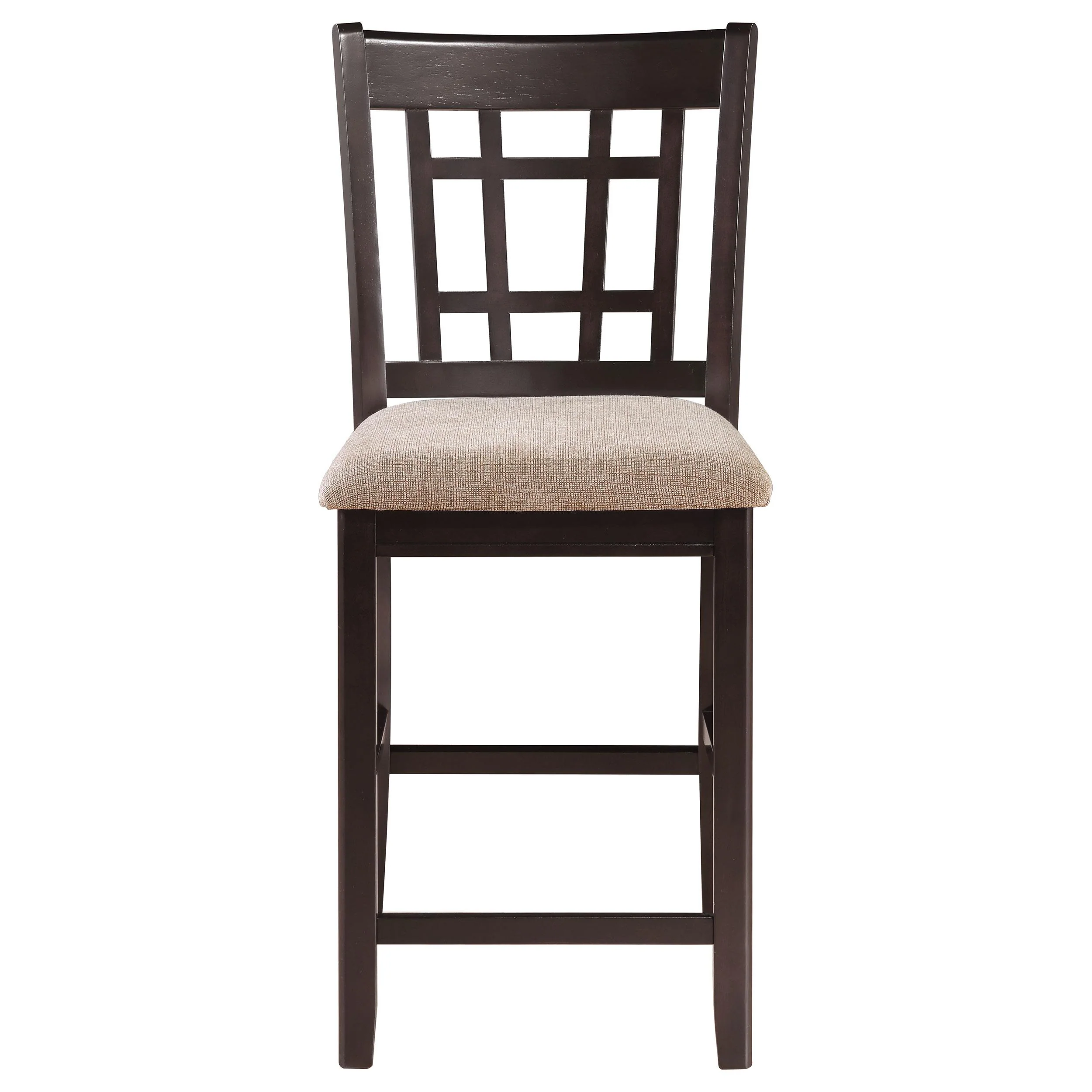 Coaster Furniture Lavon 105279 Wood Counter Chair - Tan and Espresso (Set of 2) - Image 2