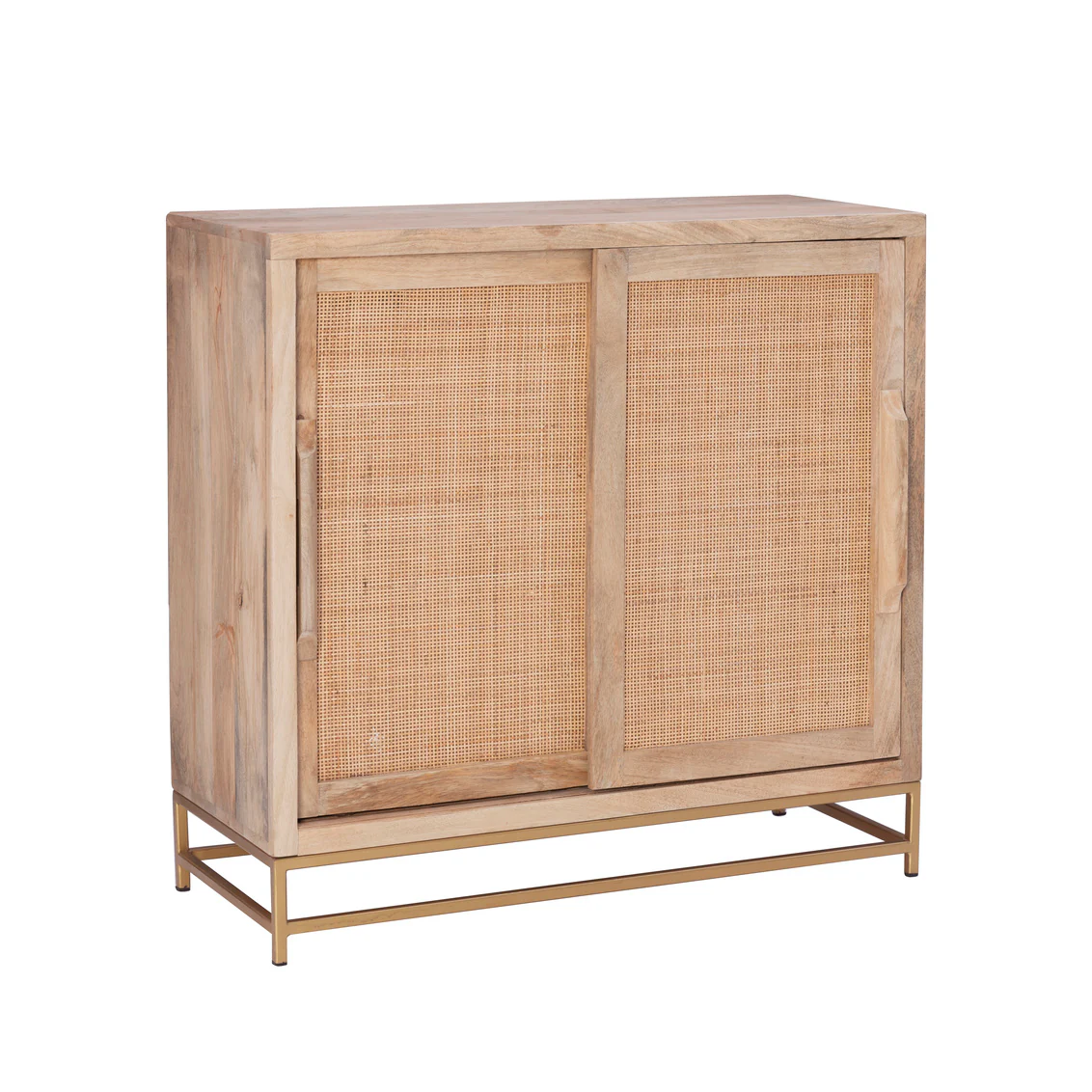 19A6017C1 RAPHAEL CANE CABINET TWO SLIDING DOORS - Image 1