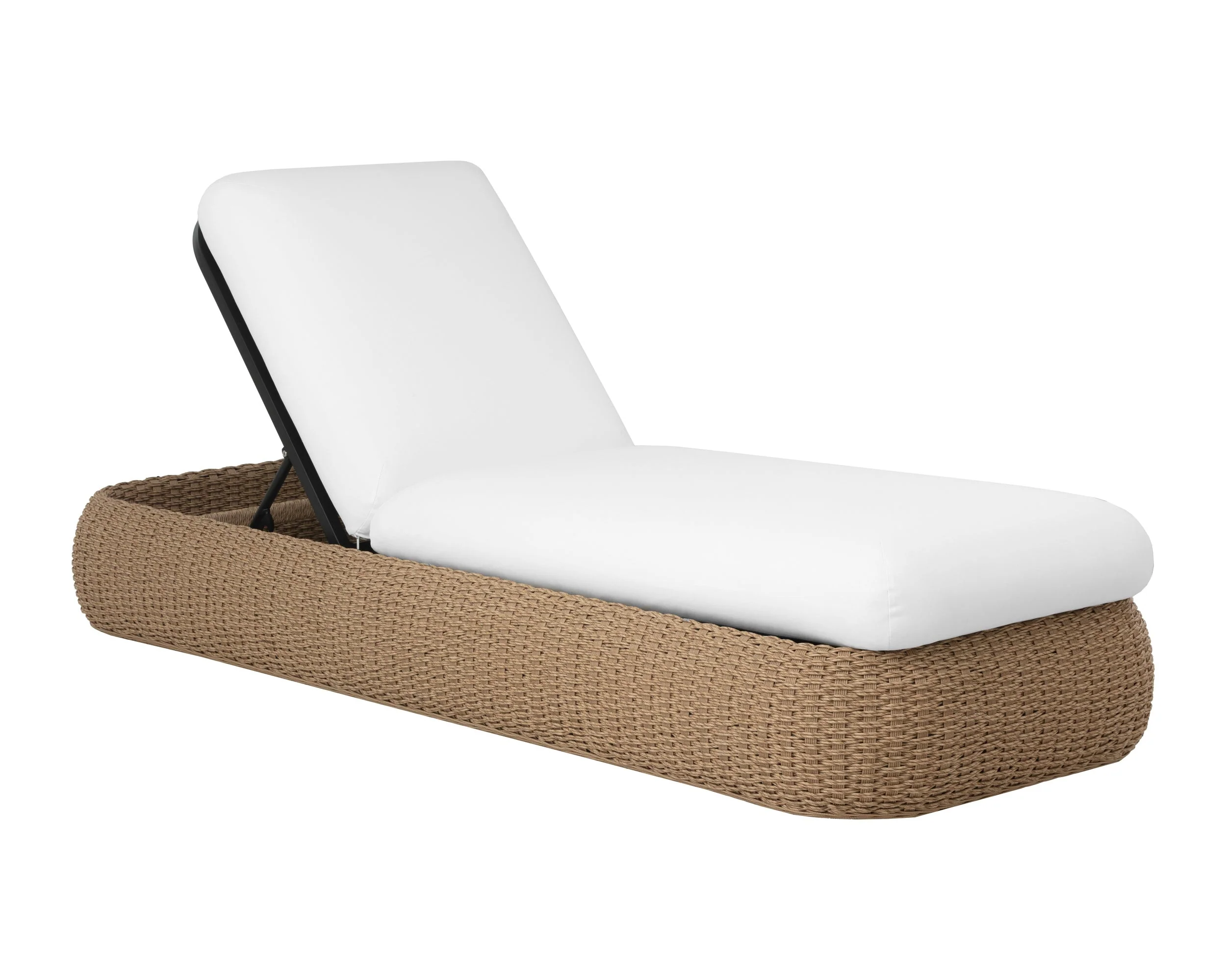 Barcelona Lounger – Natural – Stinson White