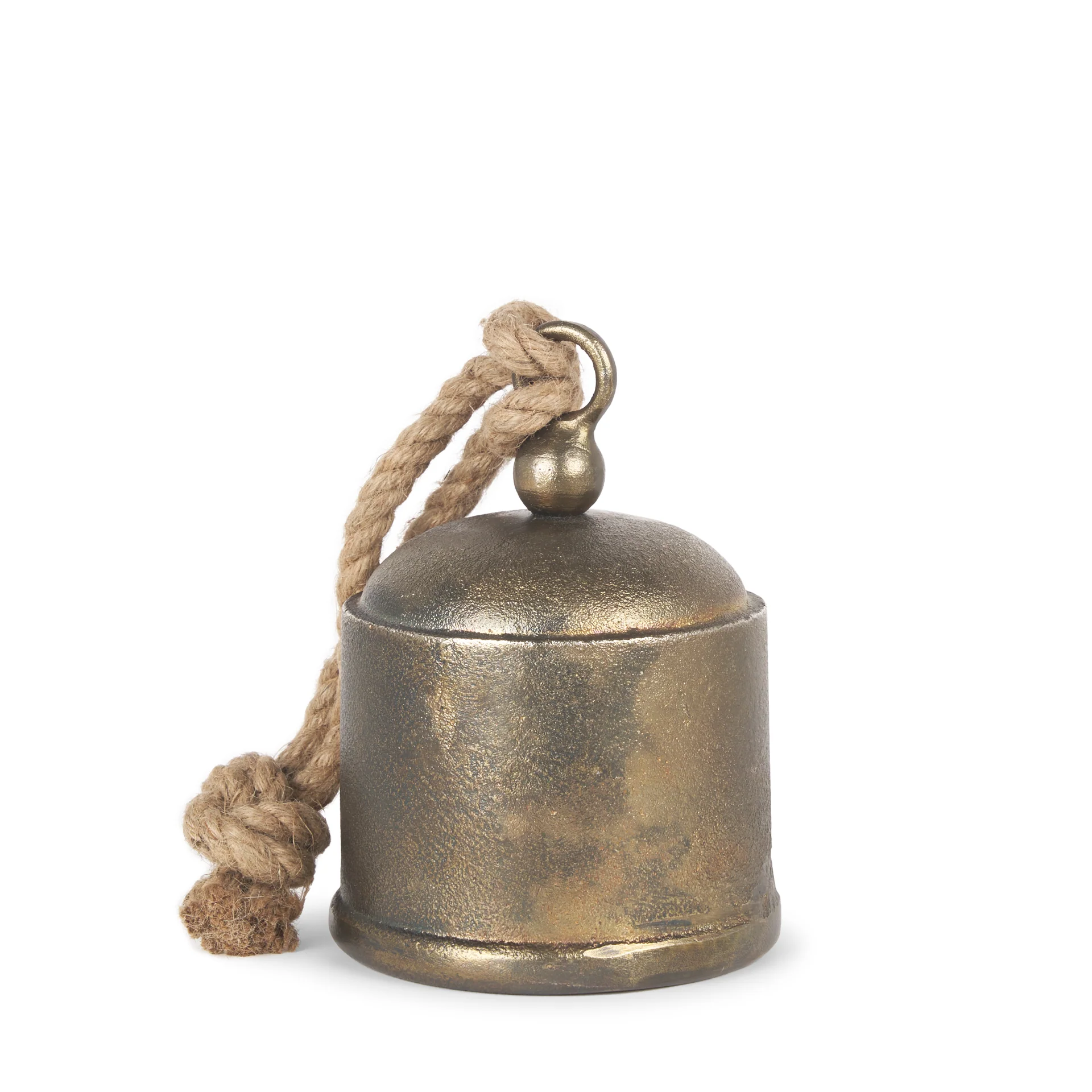 Quincy Gold Metal Decorative Bell | Medium | Overstock