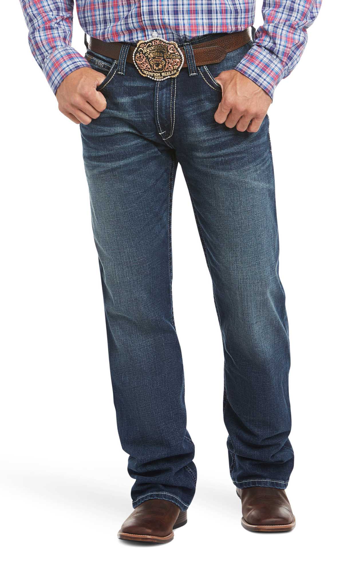 Ariat Men’s M4 Low Rise Stretch Adkins Boot Cut Jean