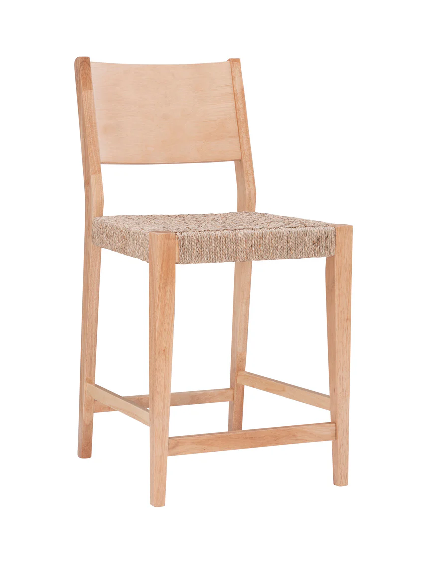 COSGROVE NATURAL COUNTER STOOL ROPE SEAT 19D6292RCSN - Image 1