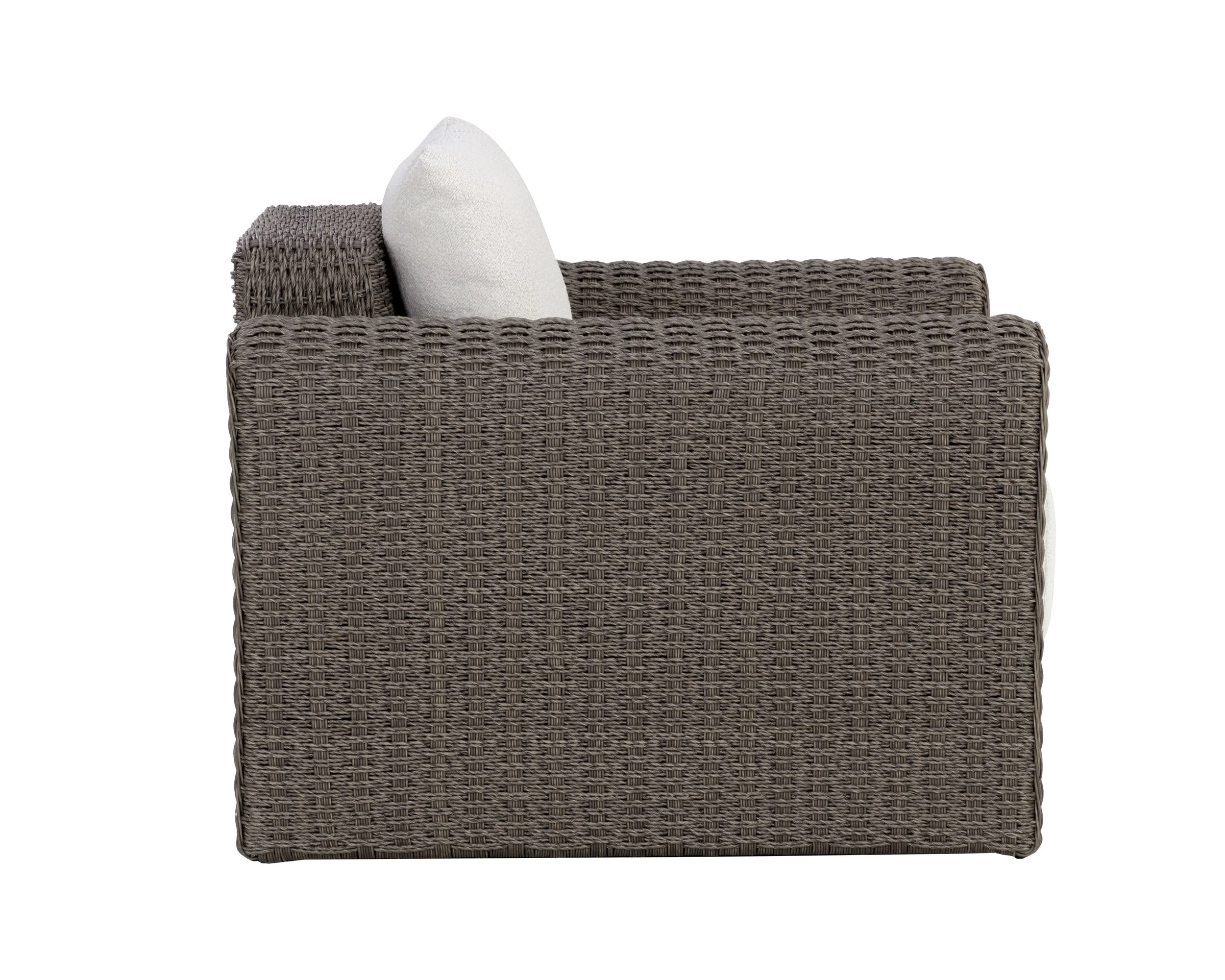 Tibi Armchair - Grey - Louis Cream - Image 3