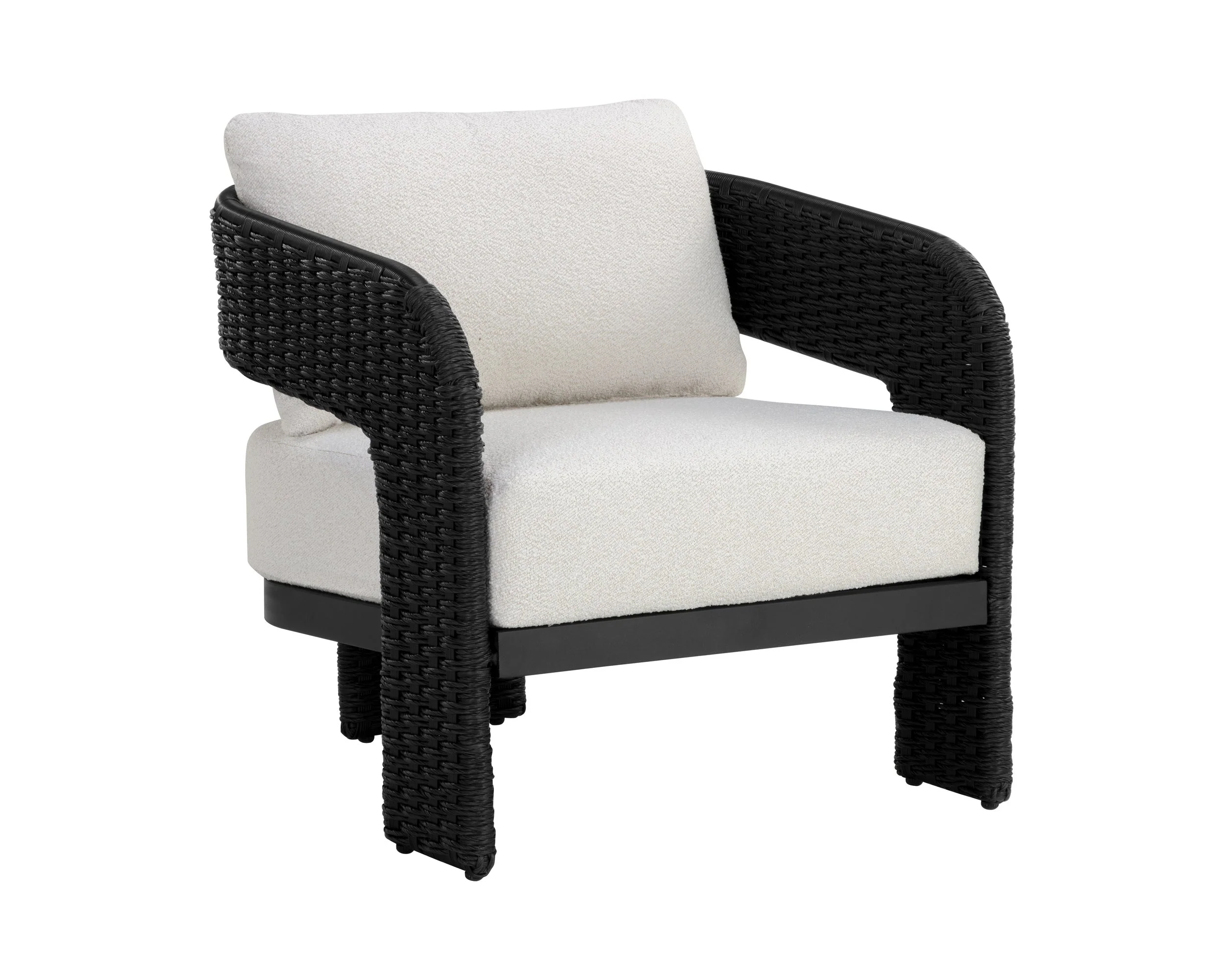 Pylos Lounge Chair – Black – Louis Cream
