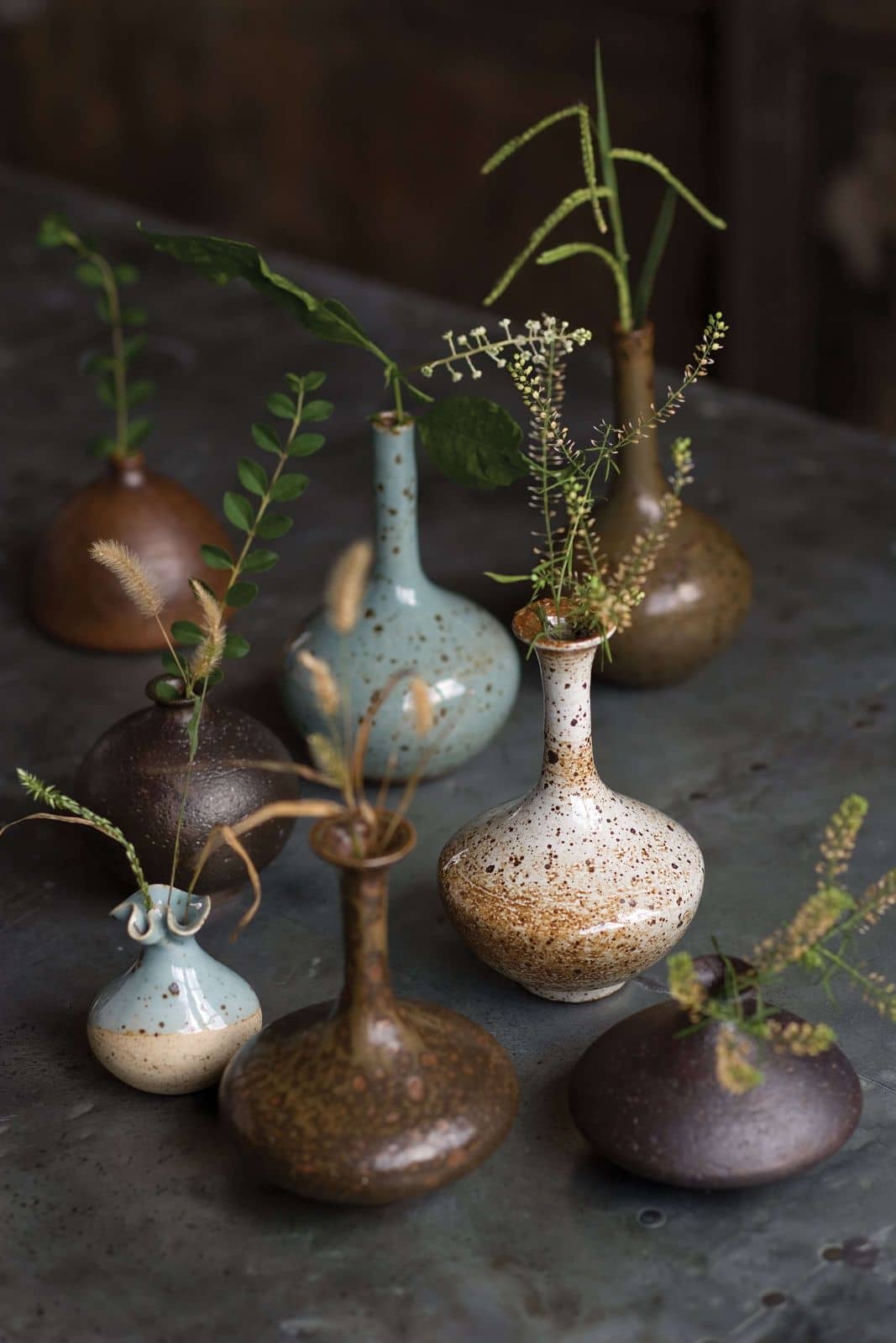Porcelain Bud Vases | Set of 8 - Image 3