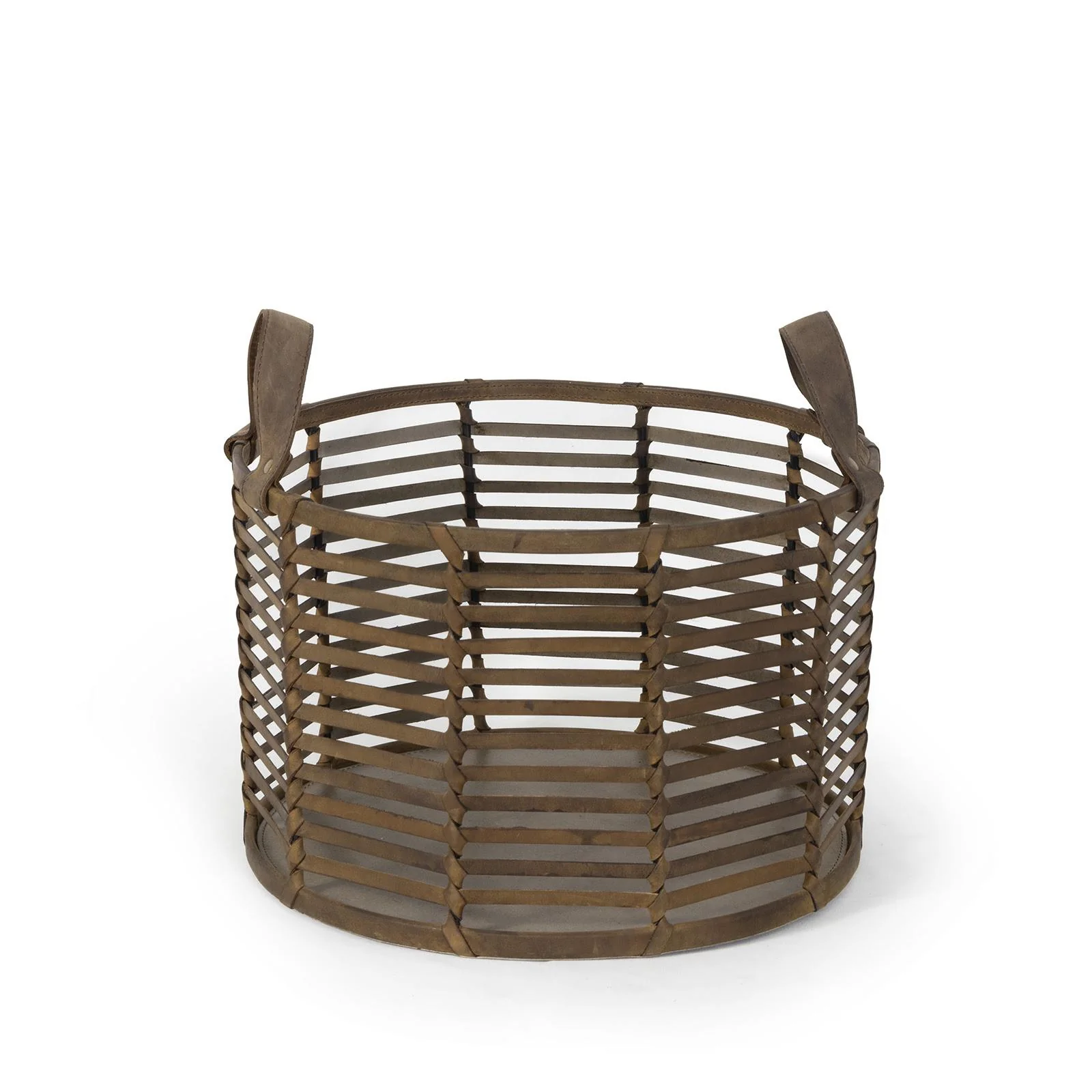 Finn Leather Basket Small - Image 1