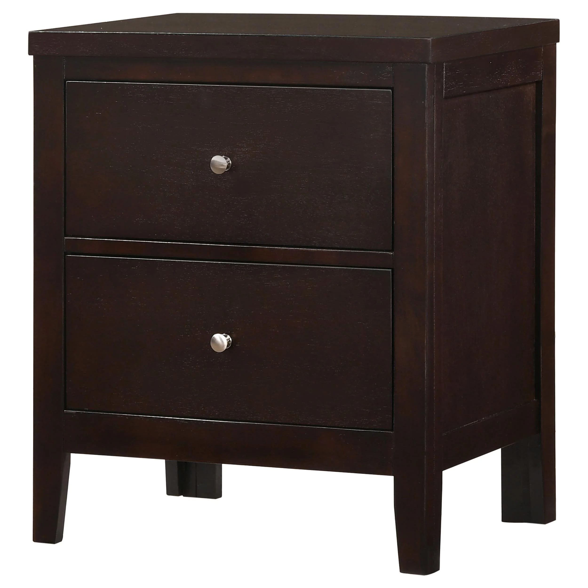 Coaster Furniture Carlton 202092 2-Drawer Nightstand - Cappuccino - Image 3
