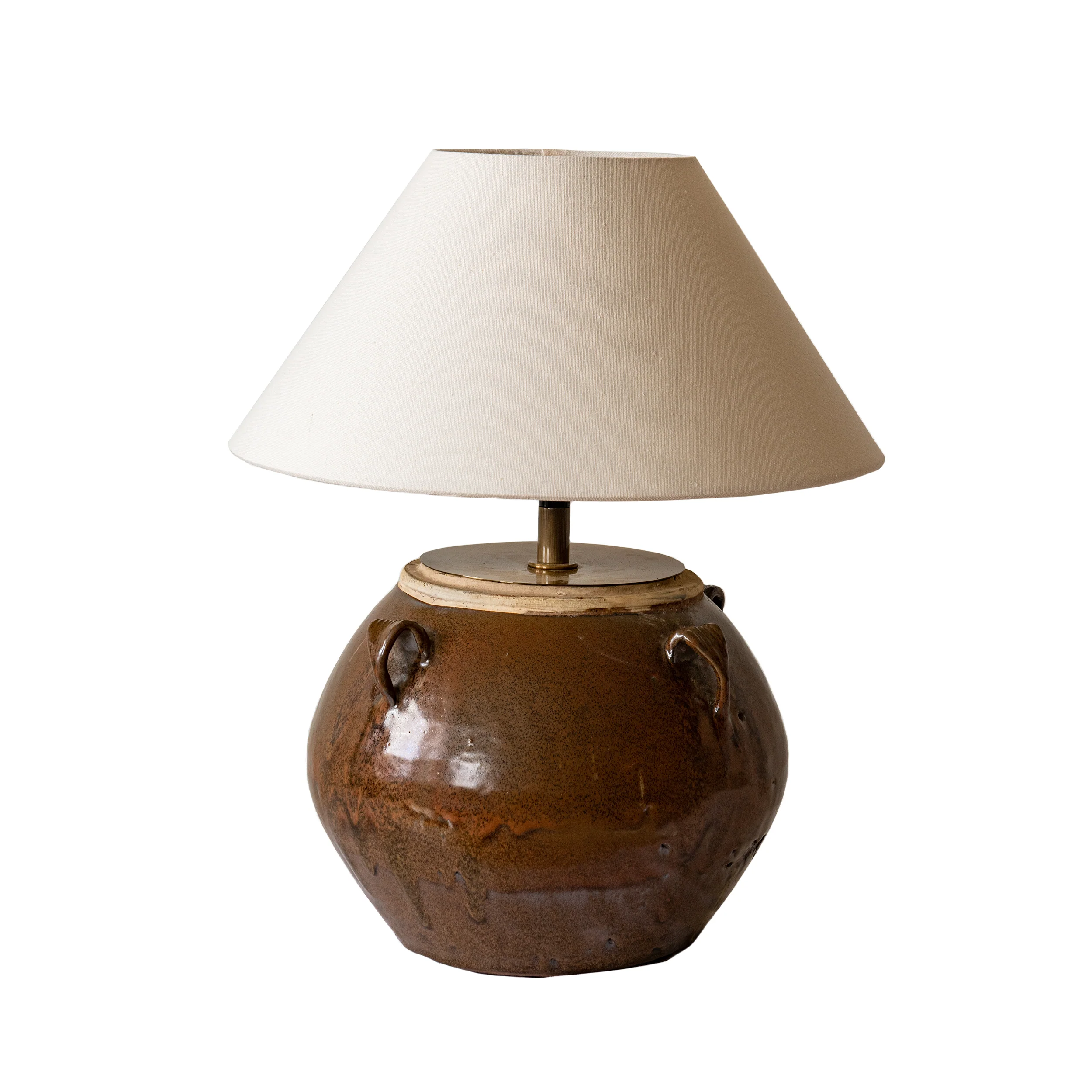 Turco Glazed Table Lamp | Overstock - Image 1