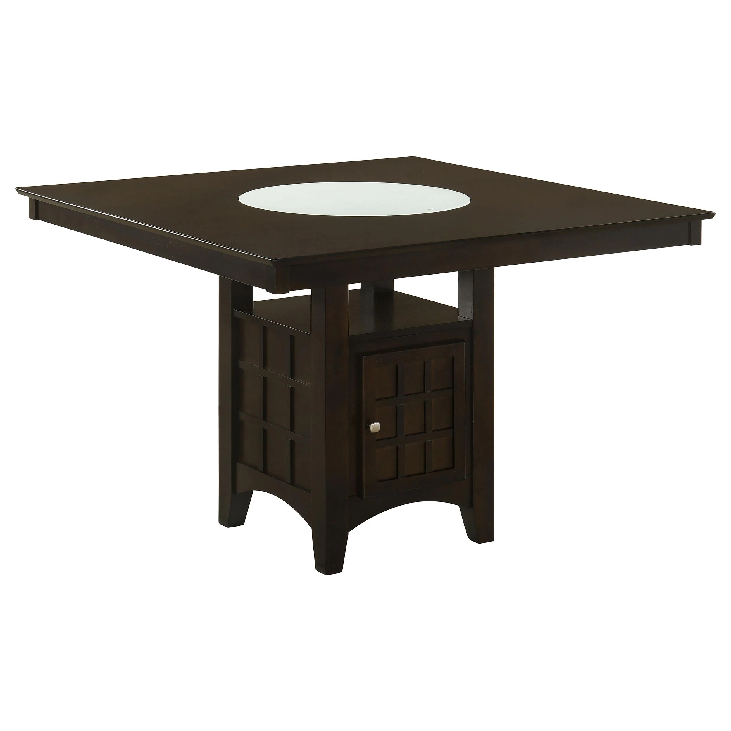 Coaster Furniture Gabriel 100438 52-inch Counter Height Dining Table - Cappuccino - Image 1
