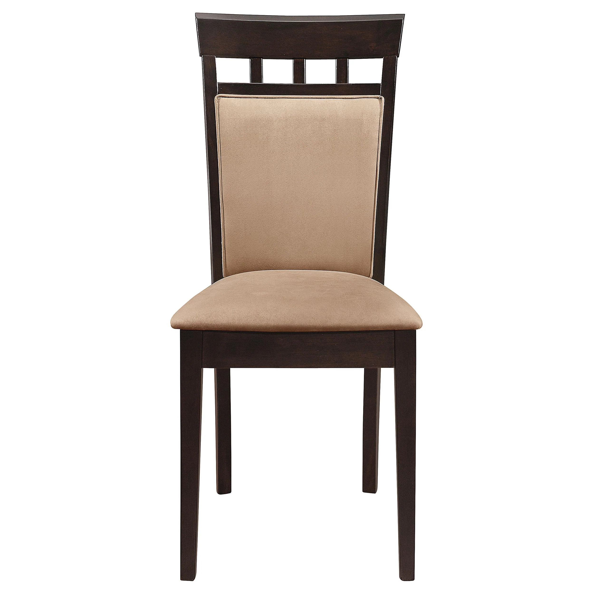 Coaster Furniture Gabriel 100773 Closed Back Dining Side Chair - Cappuccino (Set of 2) - Image 2