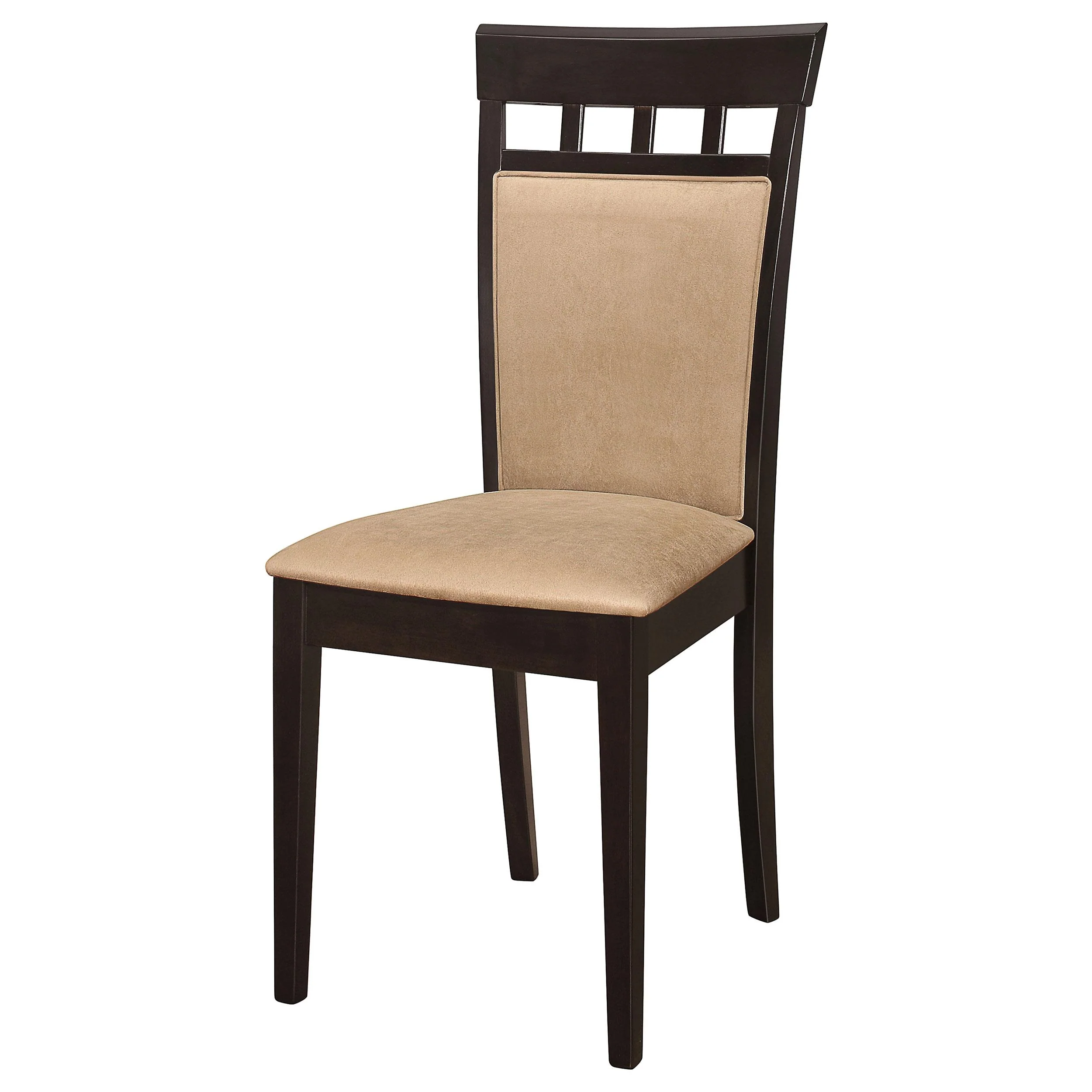 Coaster Furniture Gabriel 100773 Closed Back Dining Side Chair - Cappuccino (Set of 2) - Image 3