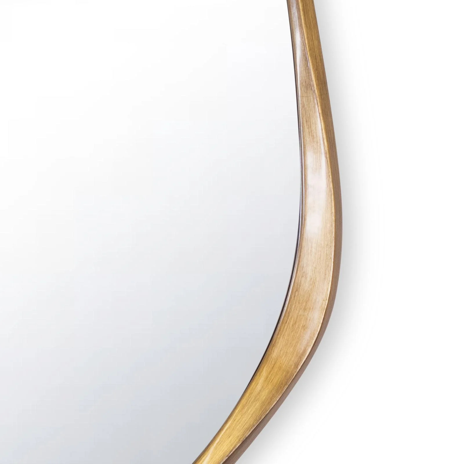 Galet Mirror | Antique Gold Leaf - Image 3