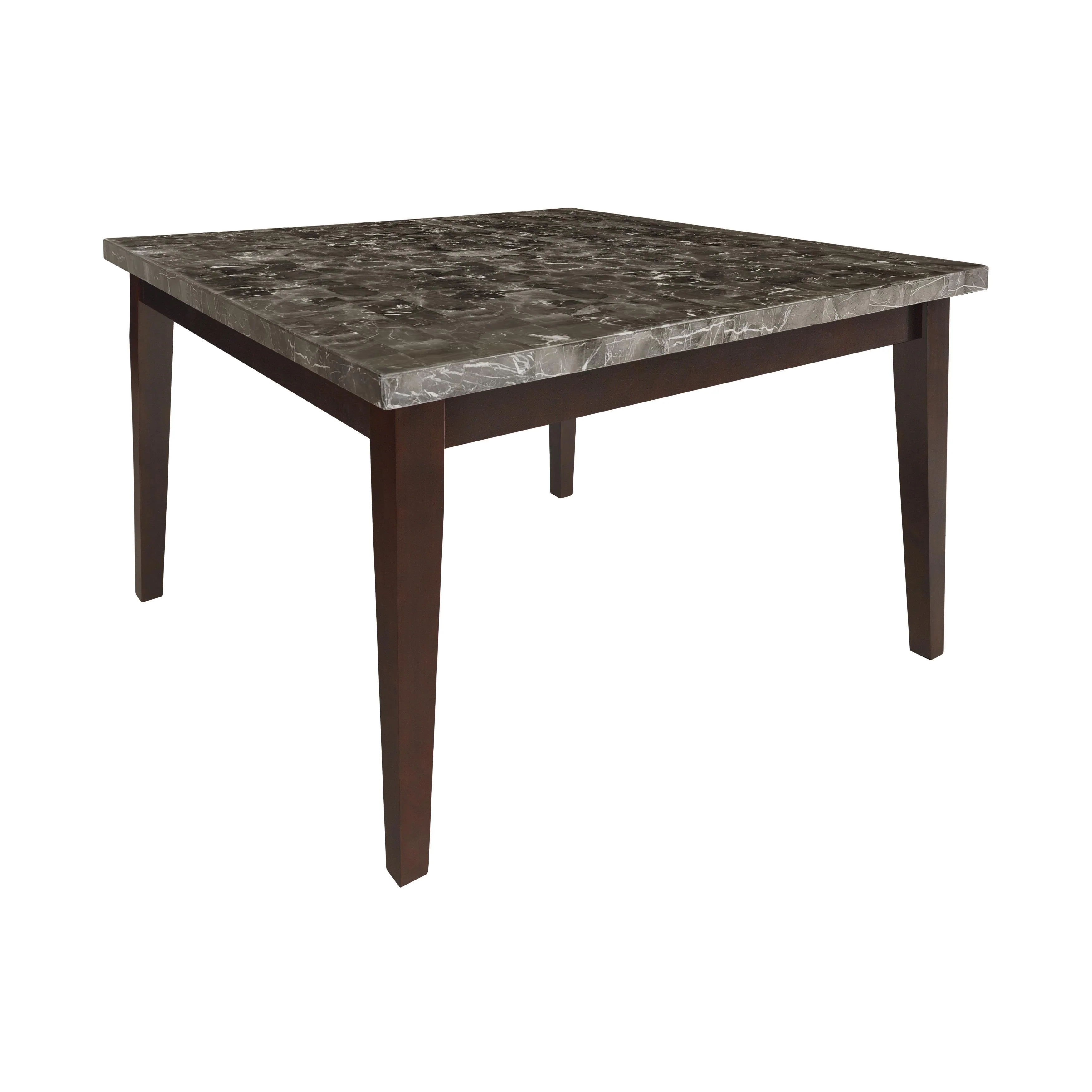 Homelegance Square Decatur Counter Height Dining Table with Marble Top 2456-36 - Image 1