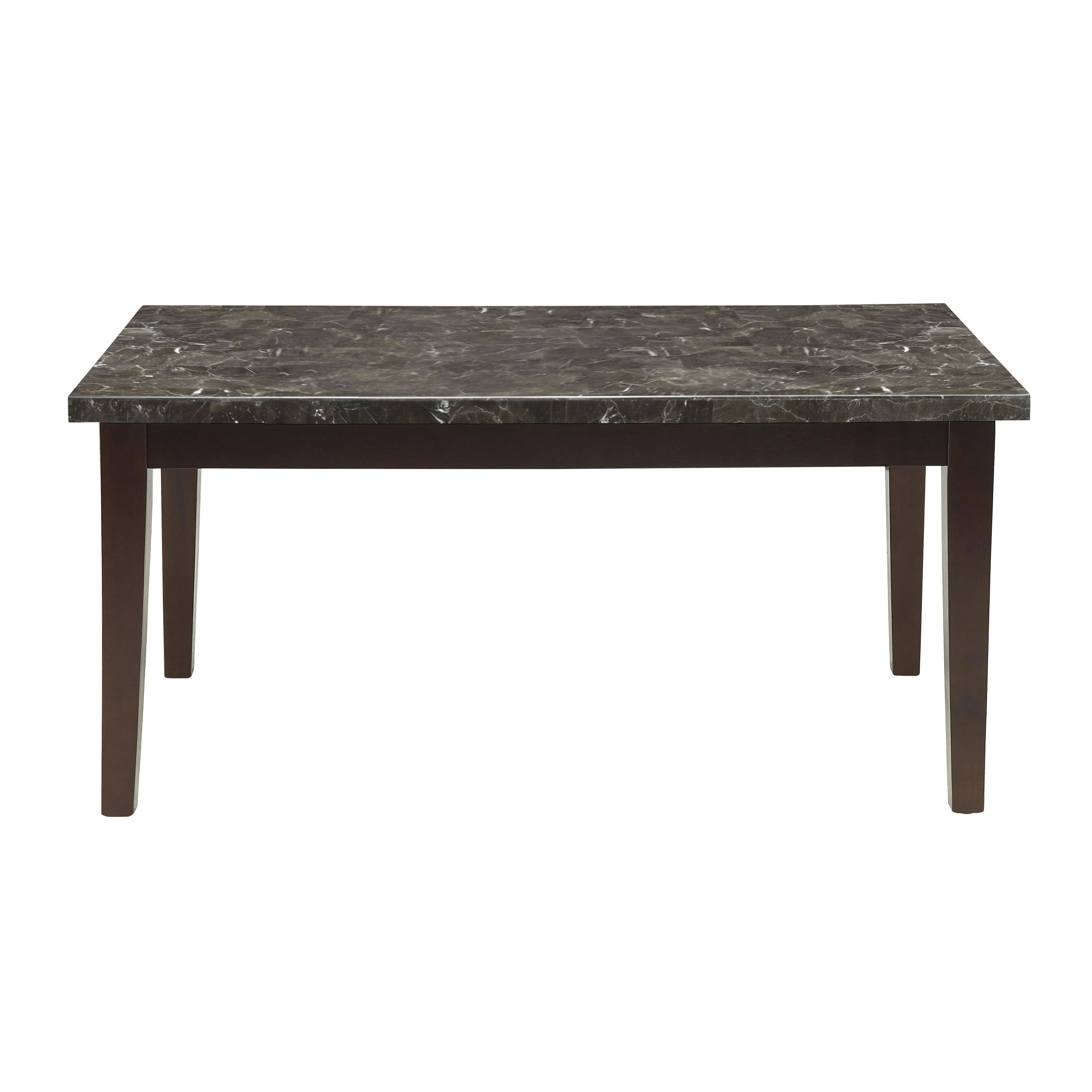 Homelegance Decatur 2456-64 Dining Table, Marble Top - Image 1