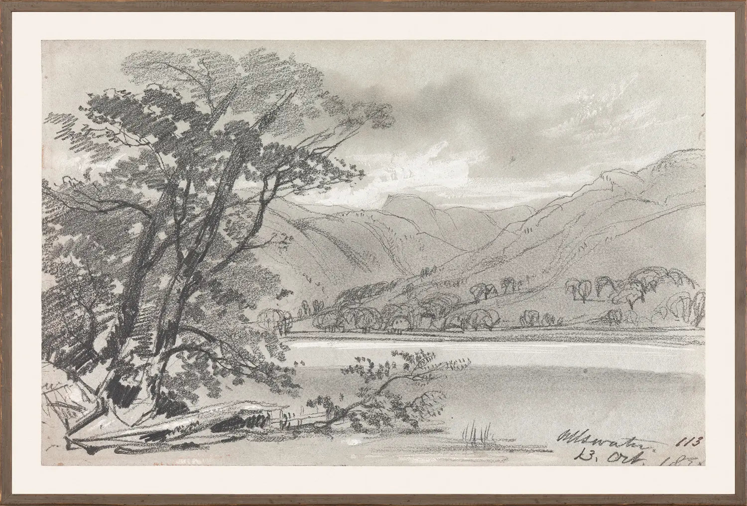 Lear – Folio Graphite Landscape I