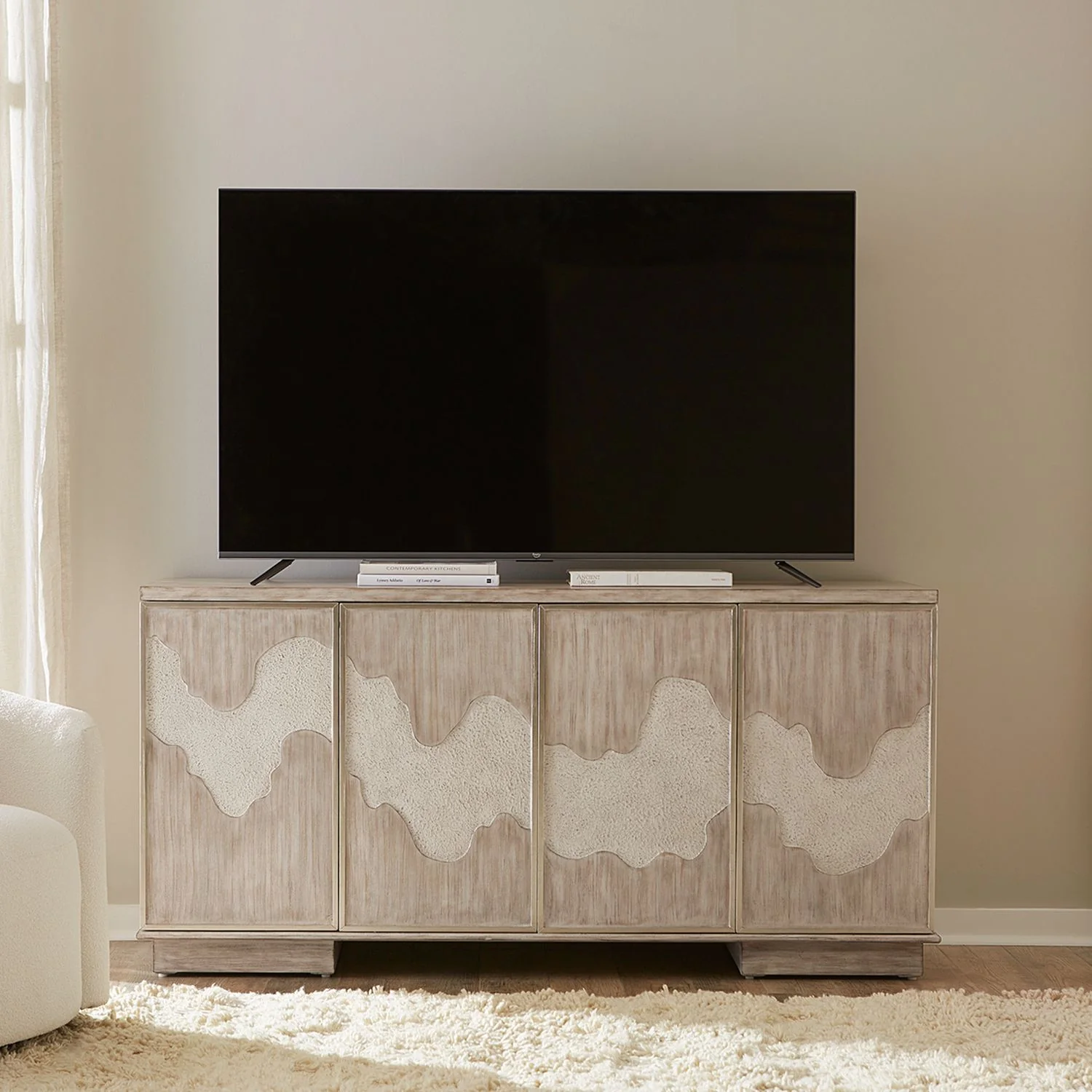 4 Door Accent Cabinet  SKU: 2230-AC1000 - Image 2