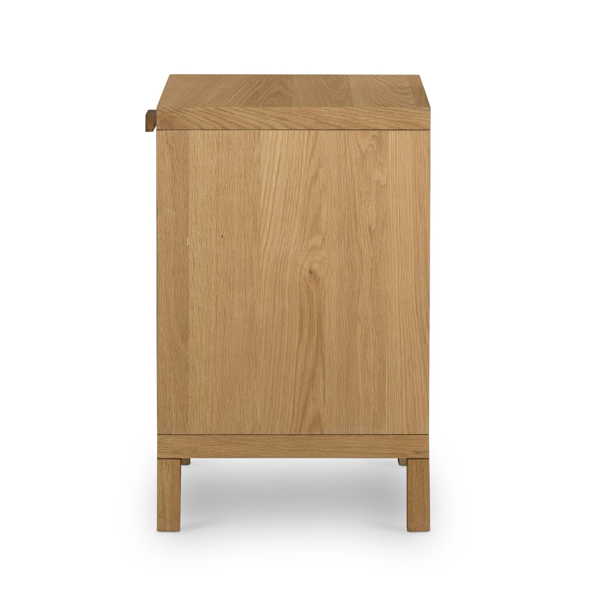 Allegra Nightstand - Honey Oak Veneer - Image 3