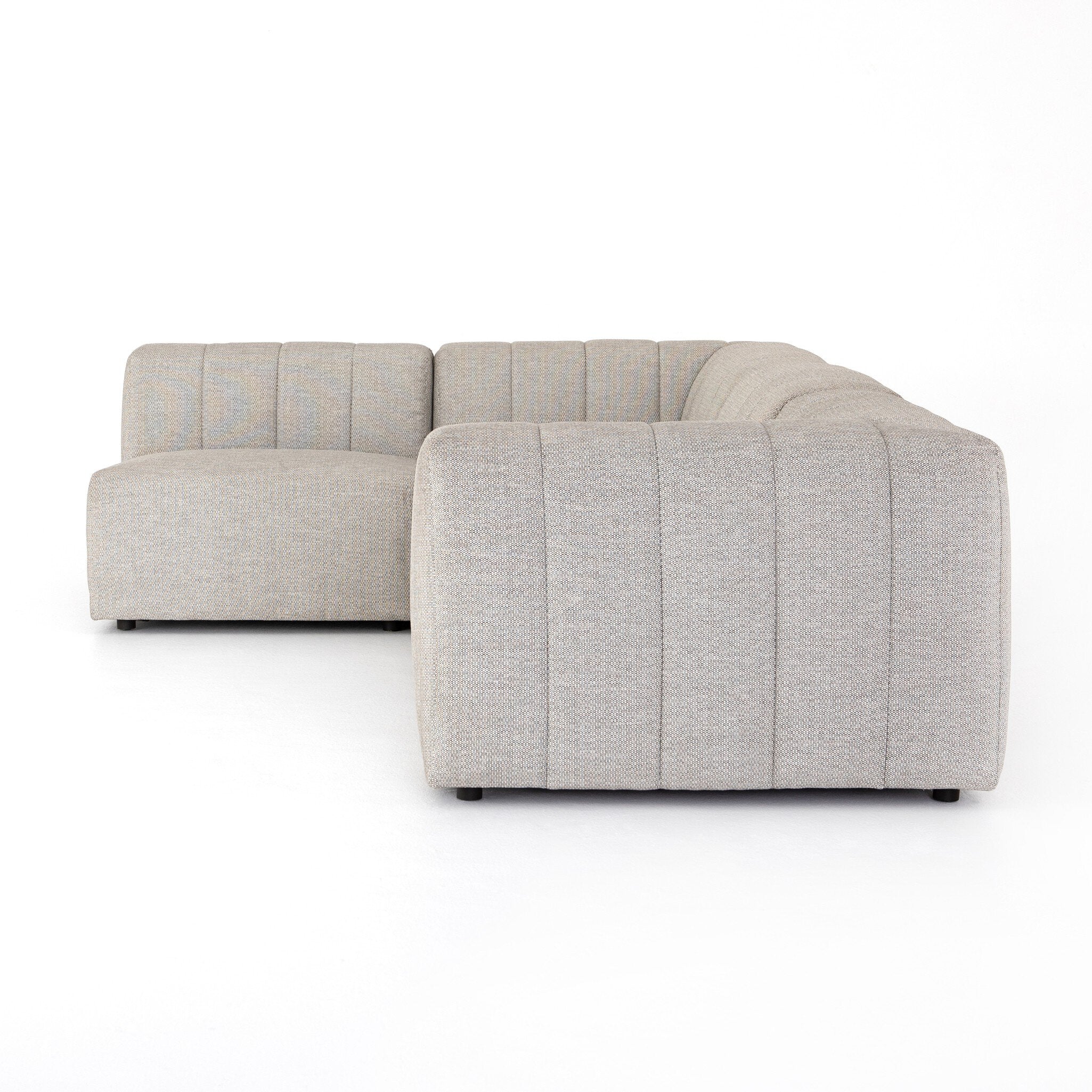 Gwen Outdoor 4-Piece Sectional - Faye Ash - Image 3