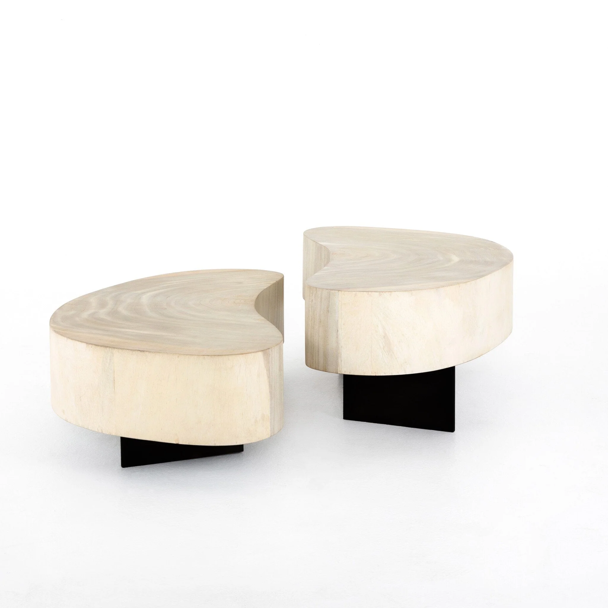Avett Coffee Table Set - Bleached Guanacaste Oyster - Image 3
