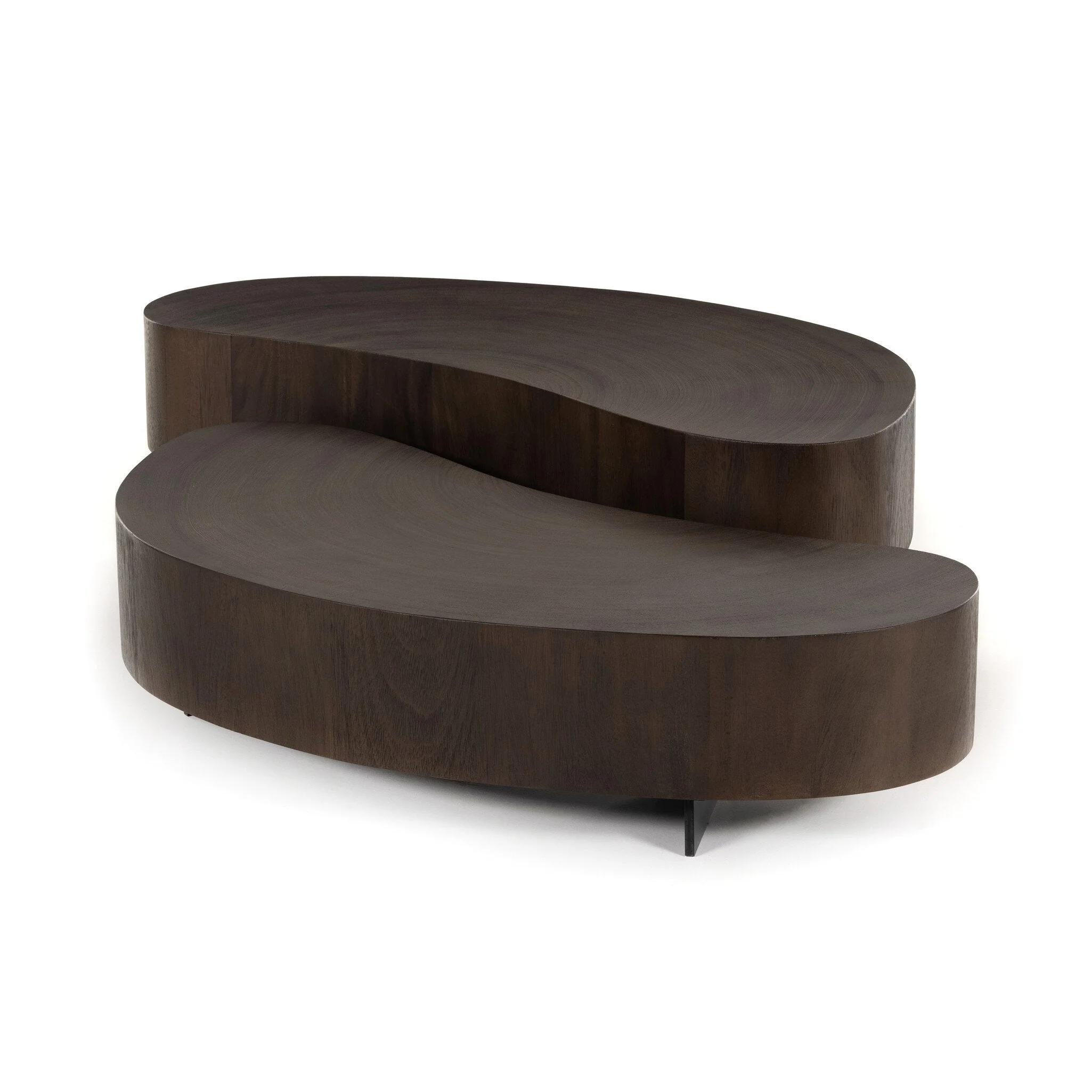Avett Coffee Table Set - Smoked Guanacaste Oyster - Image 2
