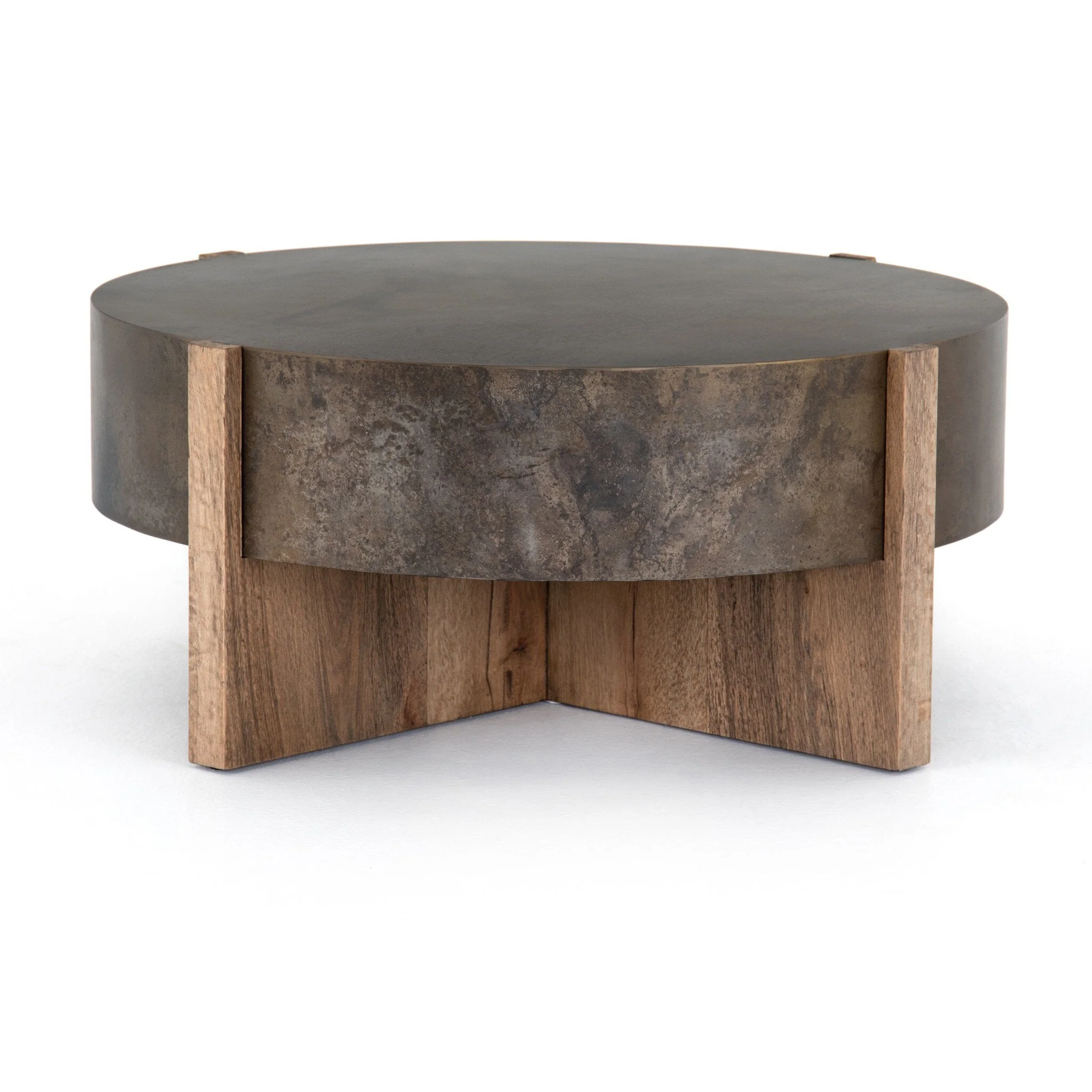 Bingham Coffee Table - Rustic Oak Veneer - Image 1