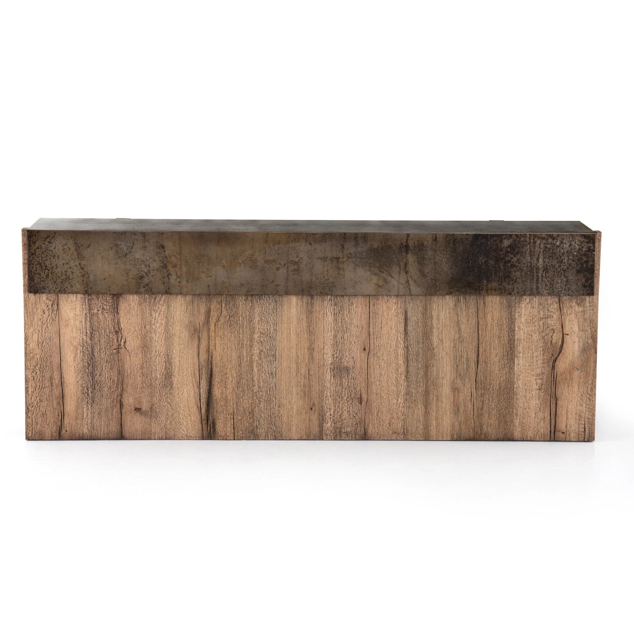 Bingham Console Table – Rustic Oak Veneer