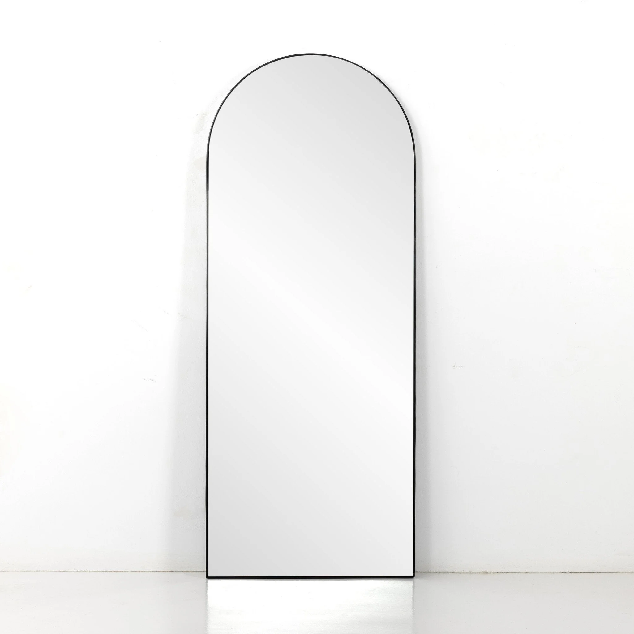 Georgina Floor Mirror – Iron Matte Black