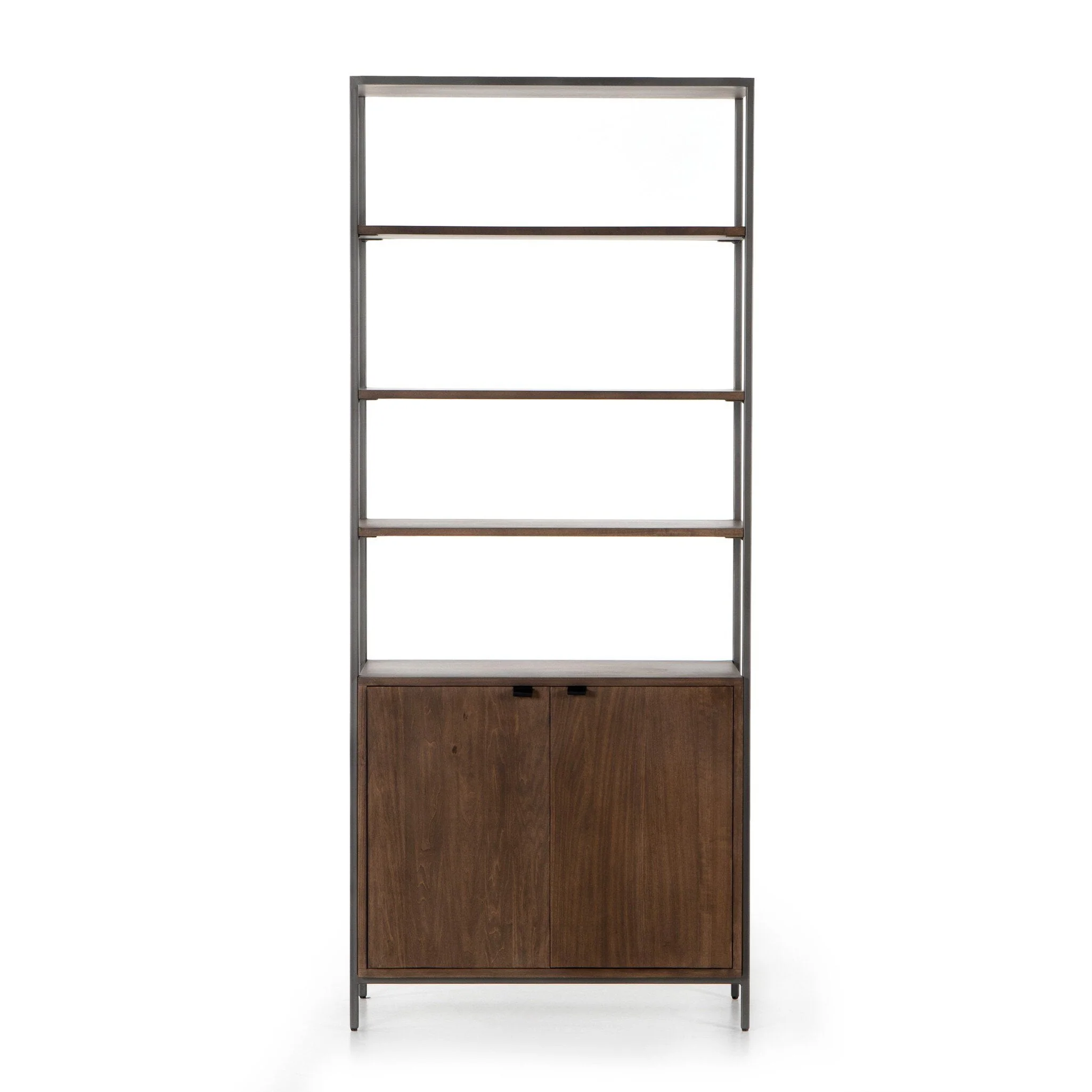 Trey Modular Wide Bookcase – Auburn Poplar