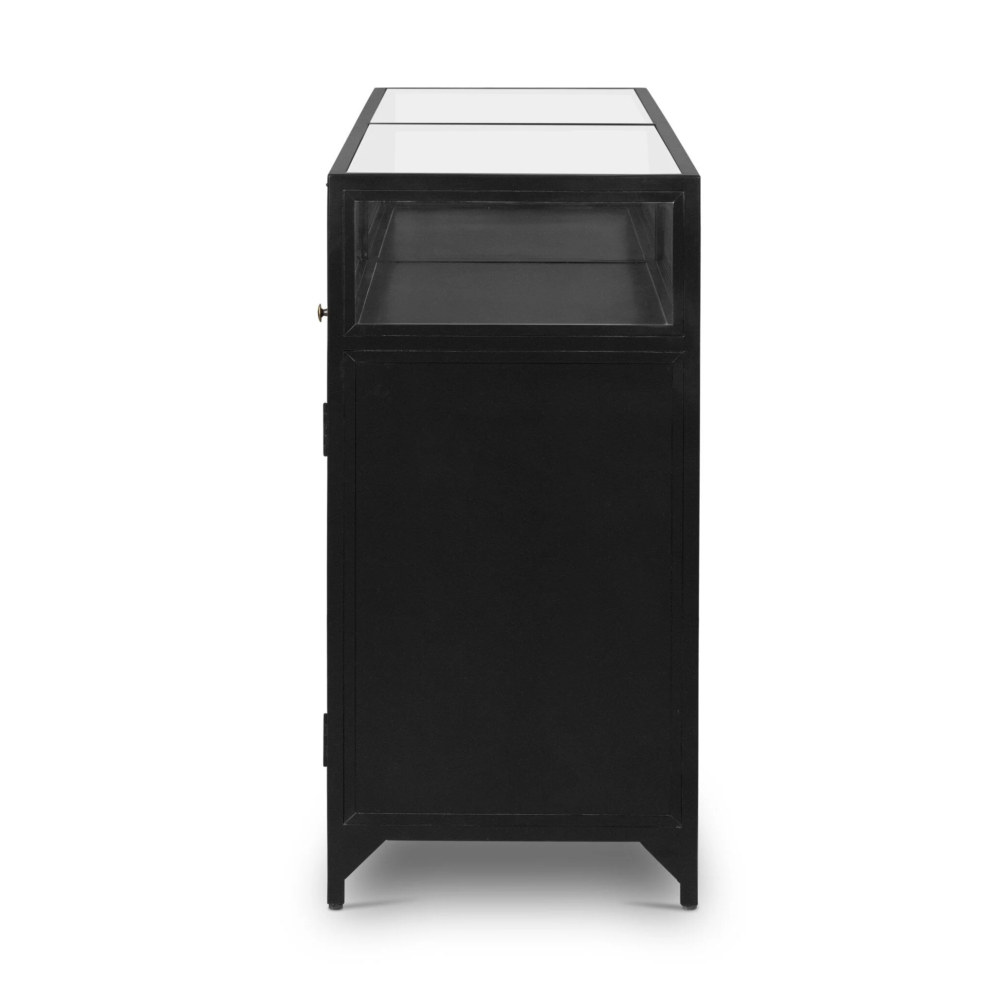 Shadow Box Sideboard - Black - Image 3