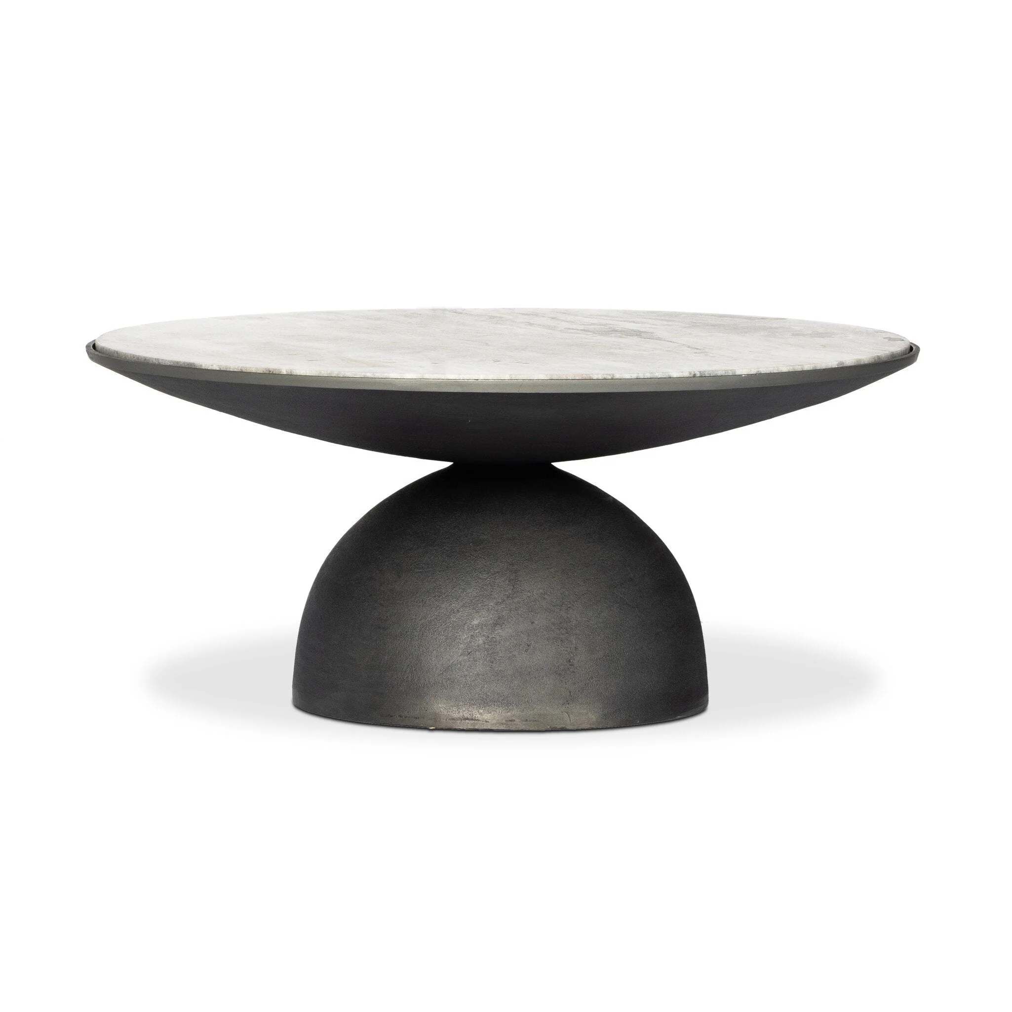 Corbett Coffee Table - River Grey Marble - Image 1