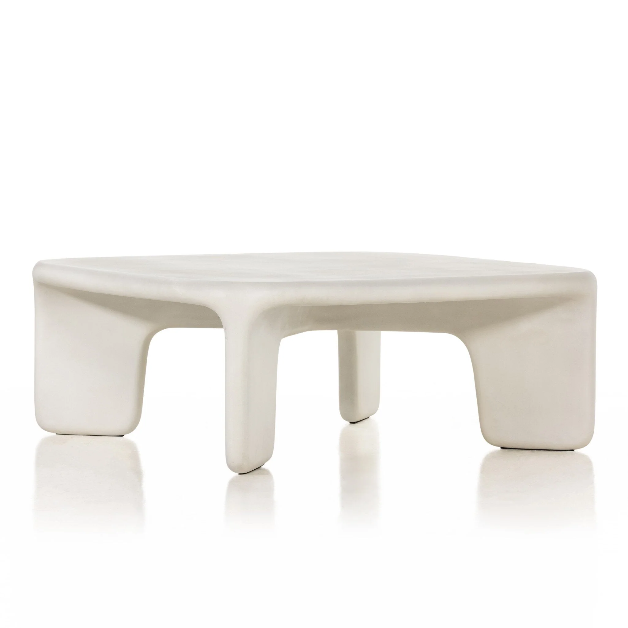 Dante Coffee Table - White Concrete - Image 2