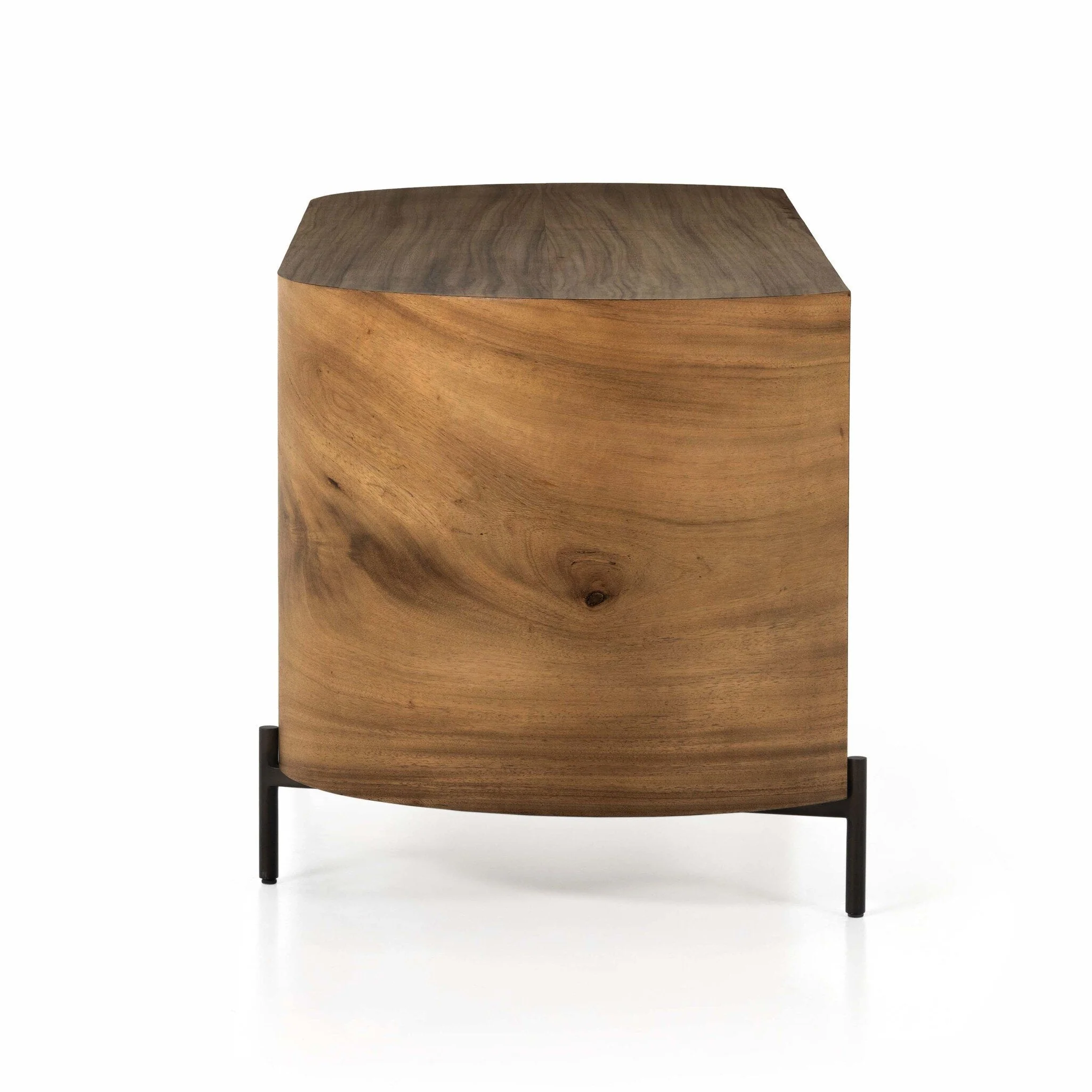 Lunas Executive Desk - Gold Guanacaste - Image 3