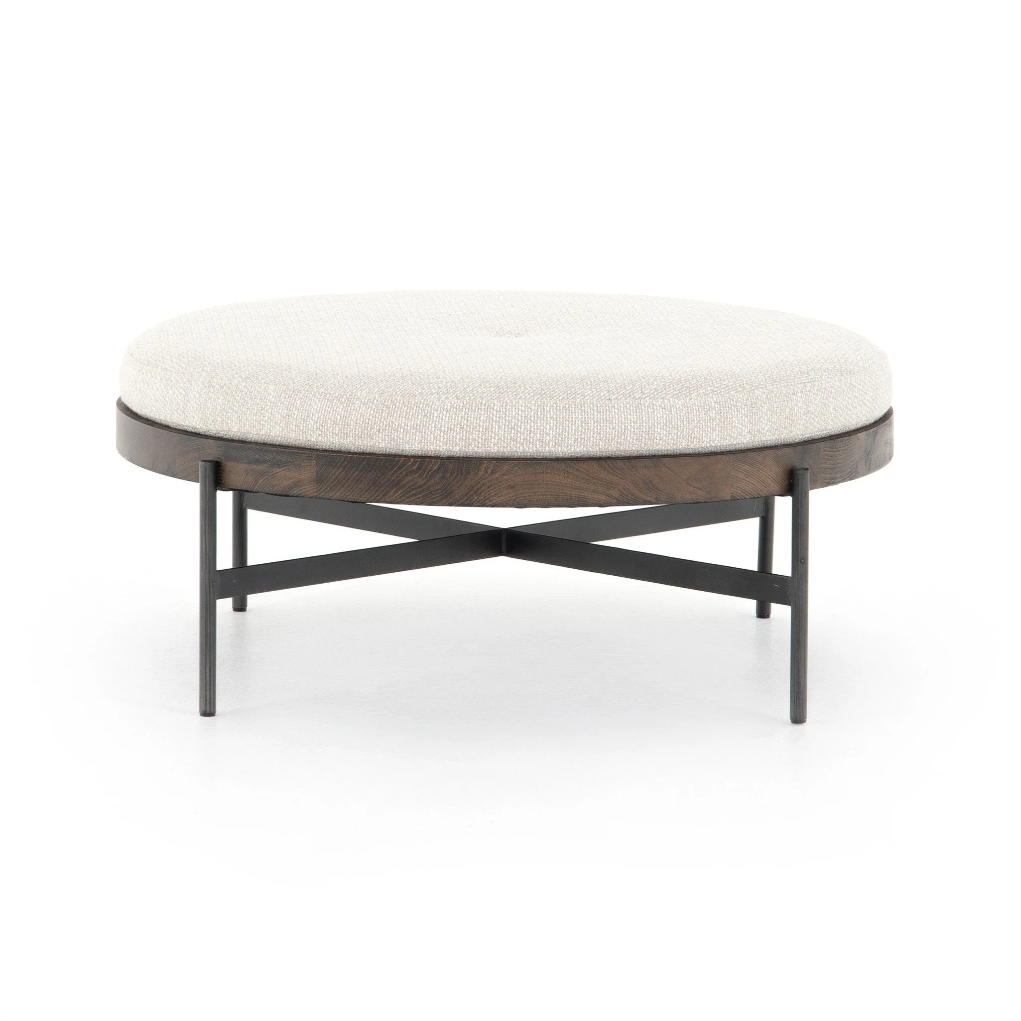 Edwyn Large Ottoman – Gibson Wheat