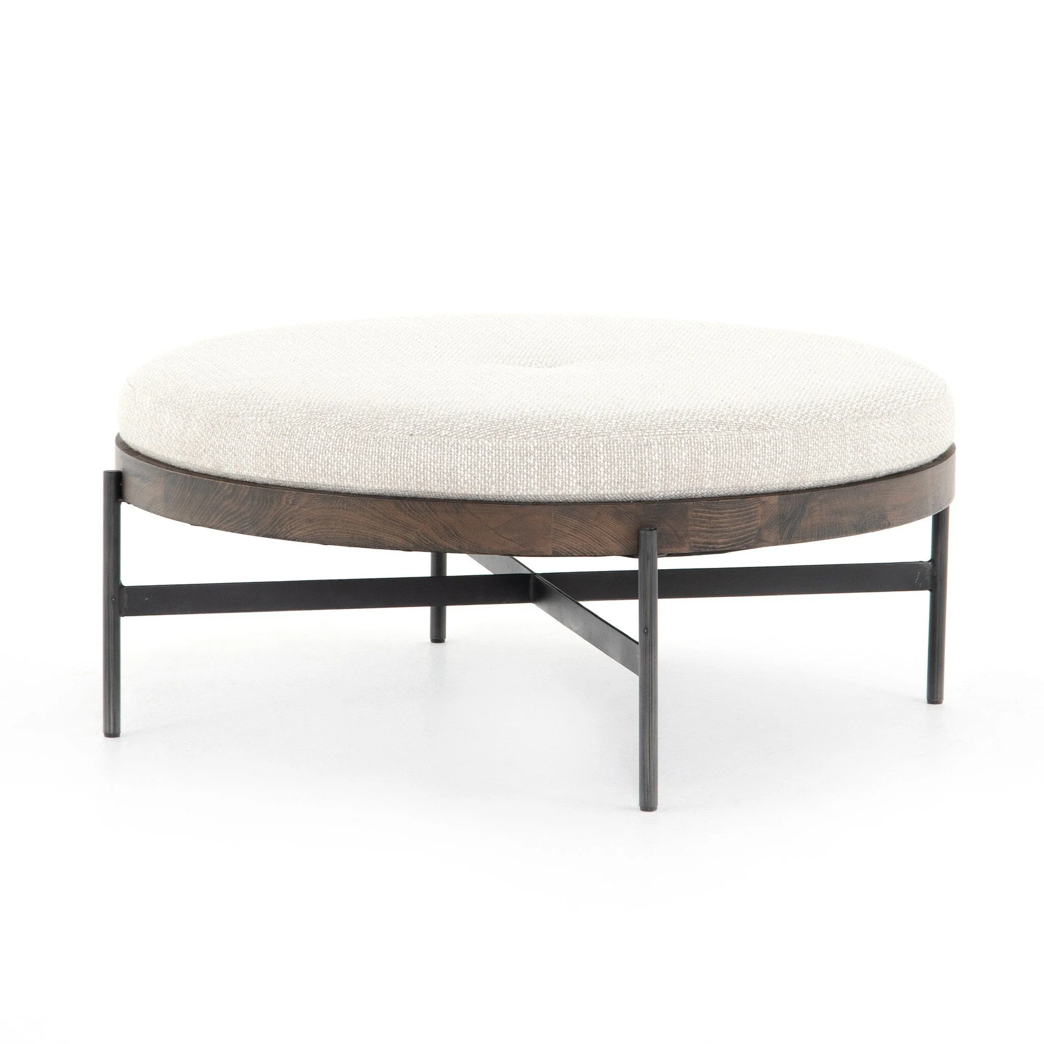 Edwyn Large Ottoman - Gibson Wheat - Image 2