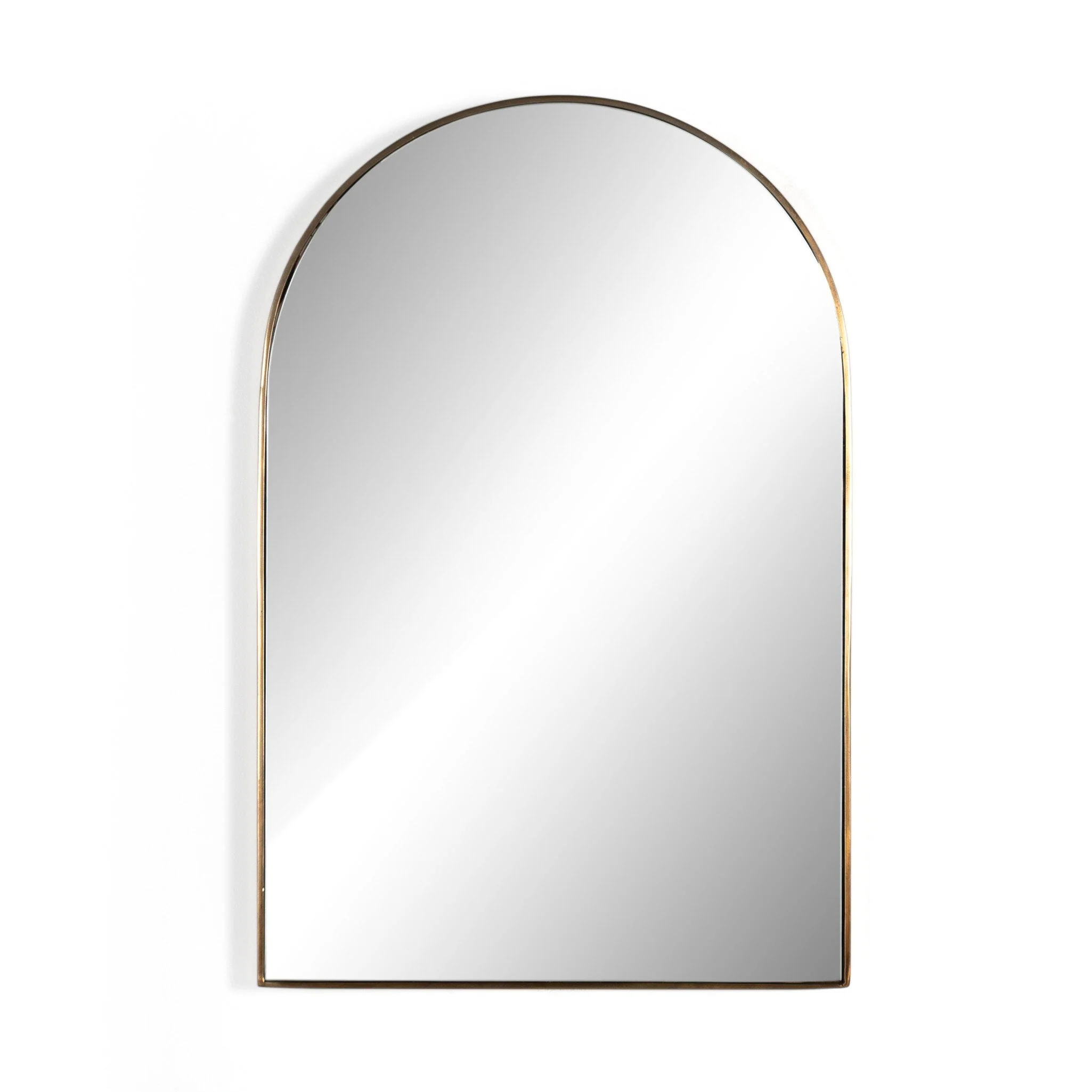 Georgina Small Mirror - Polished Brass - Image 1