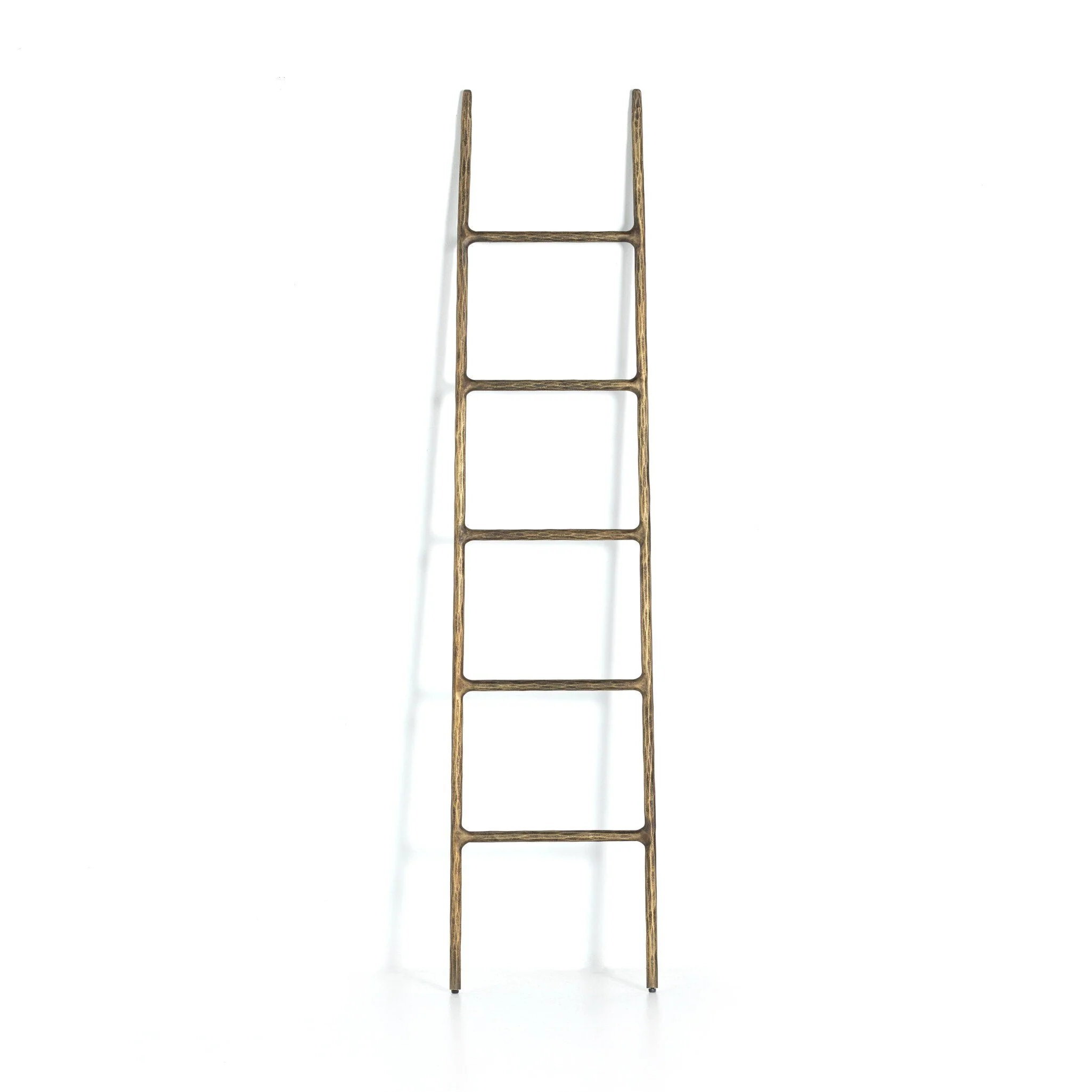Boothe Ladder - Hammered Aged Brass - Image 1