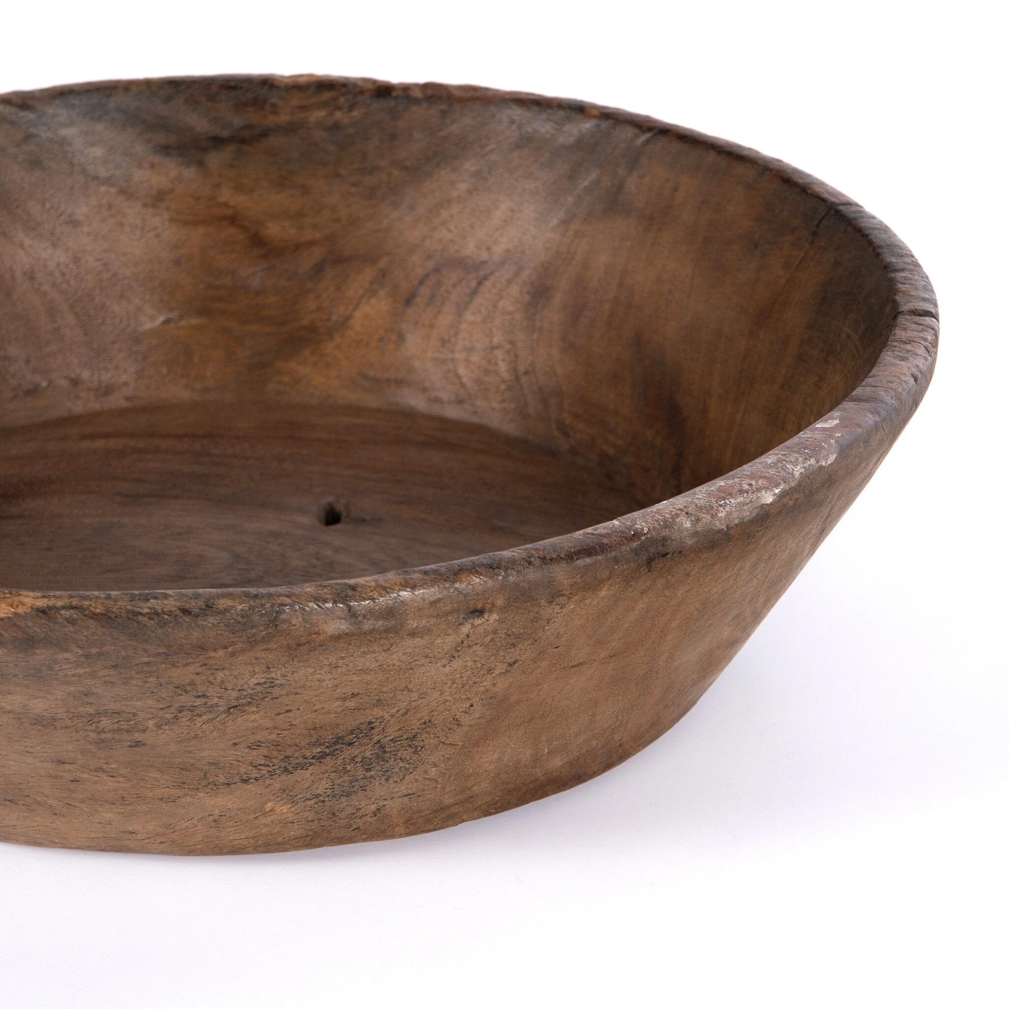Found Wooden Bowl - Reclaimed Natural - Image 2
